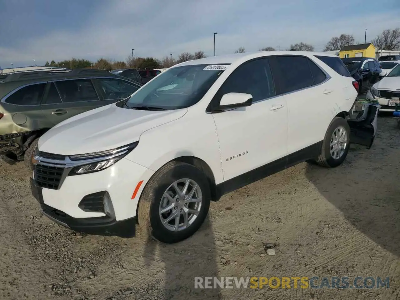 1 Photograph of a damaged car 3GNAXKEV1NL182597 CHEVROLET EQUINOX 2022
