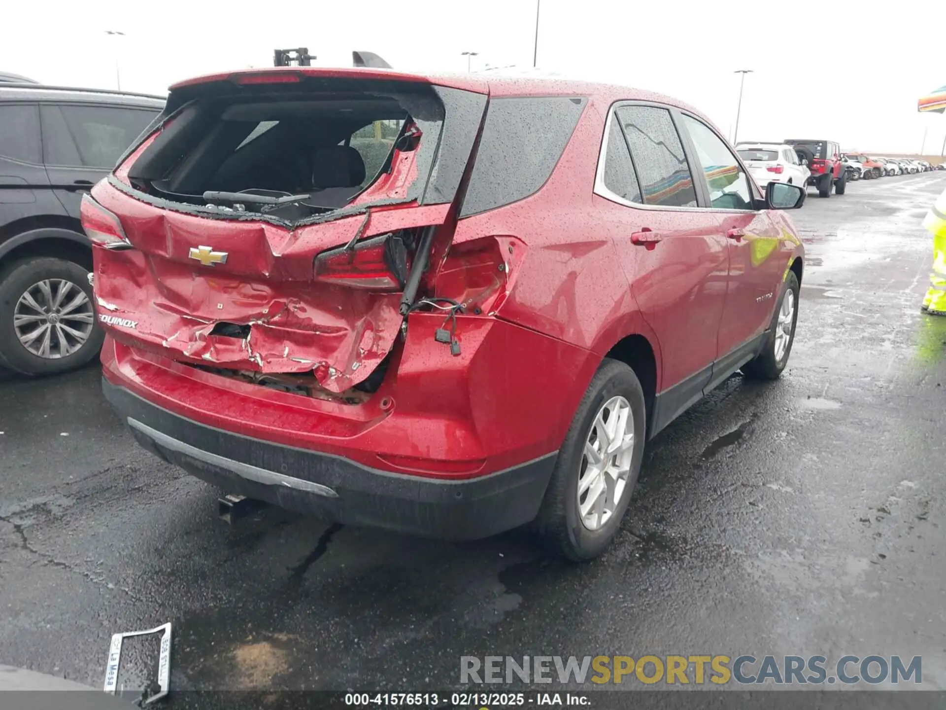 4 Фотография поврежденного автомобиля 3GNAXKEV1NL183605 CHEVROLET EQUINOX 2022