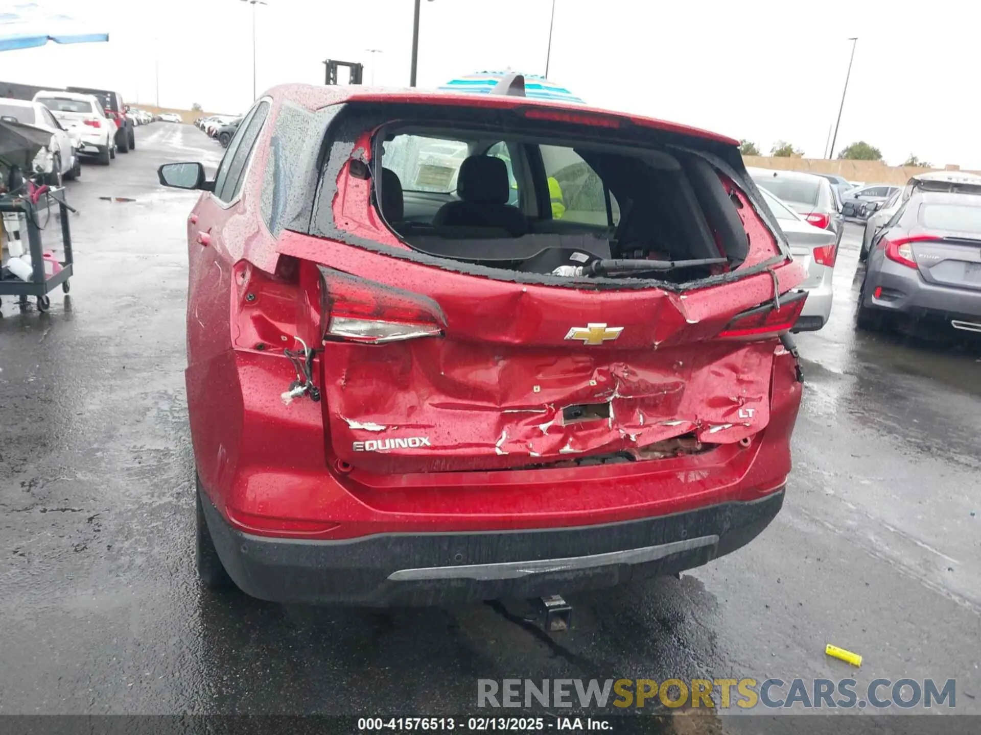6 Фотография поврежденного автомобиля 3GNAXKEV1NL183605 CHEVROLET EQUINOX 2022