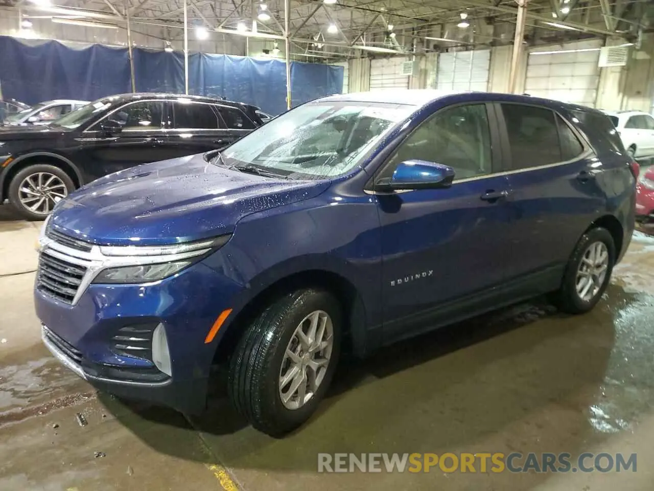 1 Photograph of a damaged car 3GNAXKEV1NL187086 CHEVROLET EQUINOX 2022