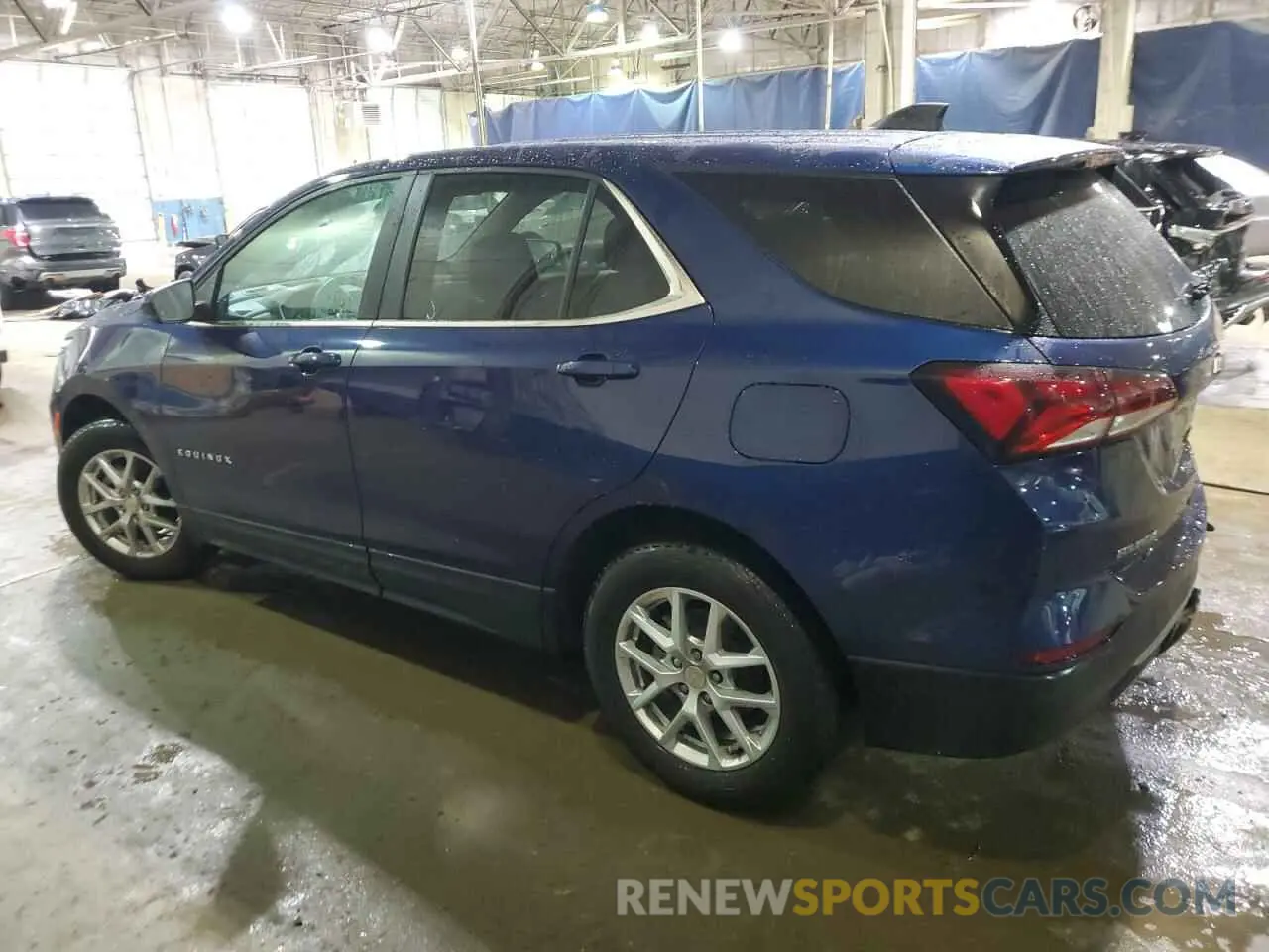 2 Photograph of a damaged car 3GNAXKEV1NL187086 CHEVROLET EQUINOX 2022