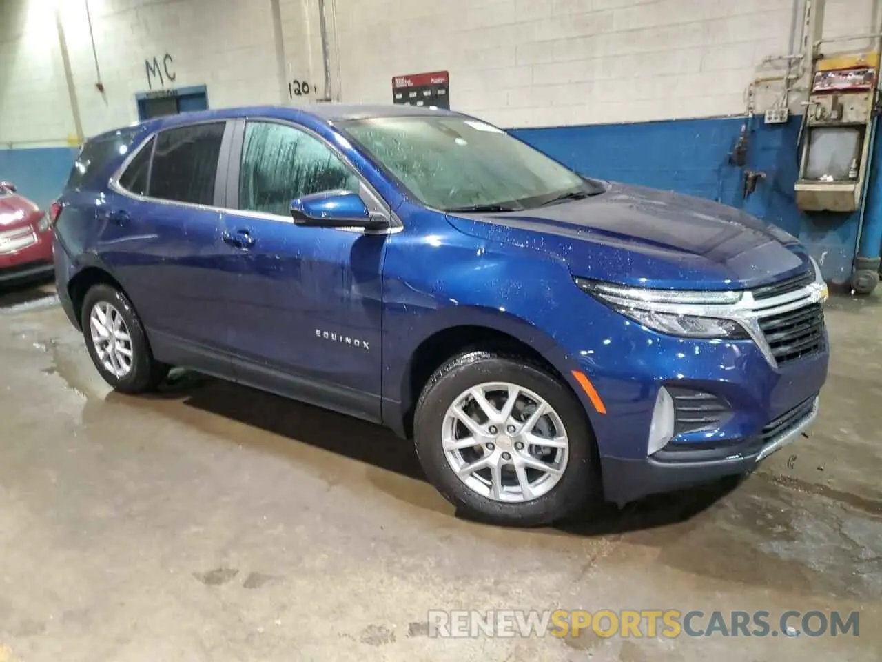 4 Photograph of a damaged car 3GNAXKEV1NL187086 CHEVROLET EQUINOX 2022