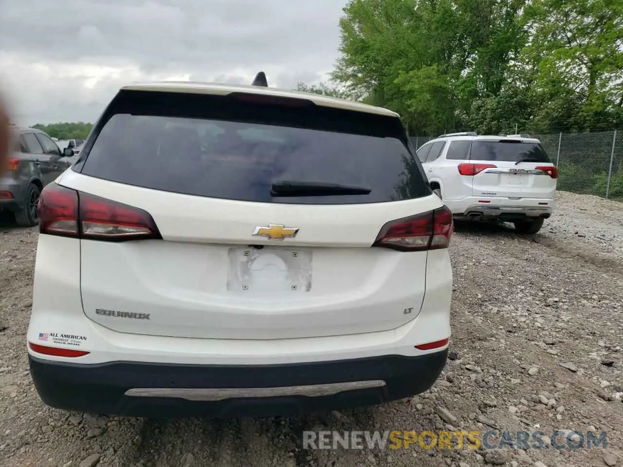 6 Photograph of a damaged car 3GNAXKEV1NL233726 CHEVROLET EQUINOX 2022