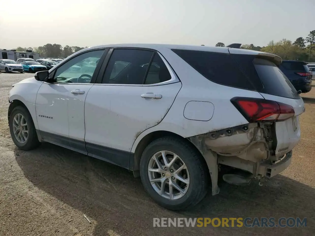 2 Фотография поврежденного автомобиля 3GNAXKEV2NL296835 CHEVROLET EQUINOX 2022