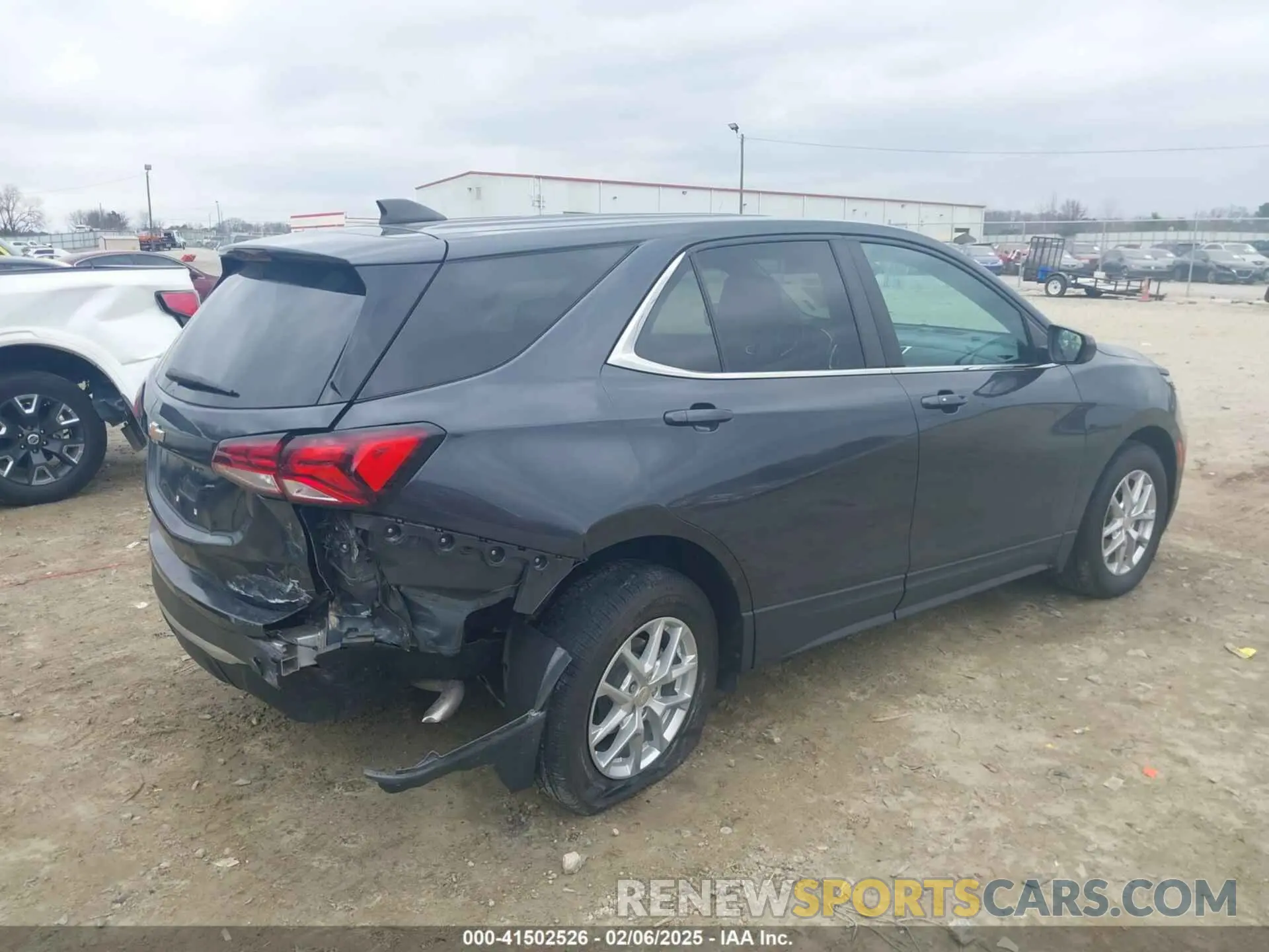 6 Фотография поврежденного автомобиля 3GNAXKEV2NS100236 CHEVROLET EQUINOX 2022