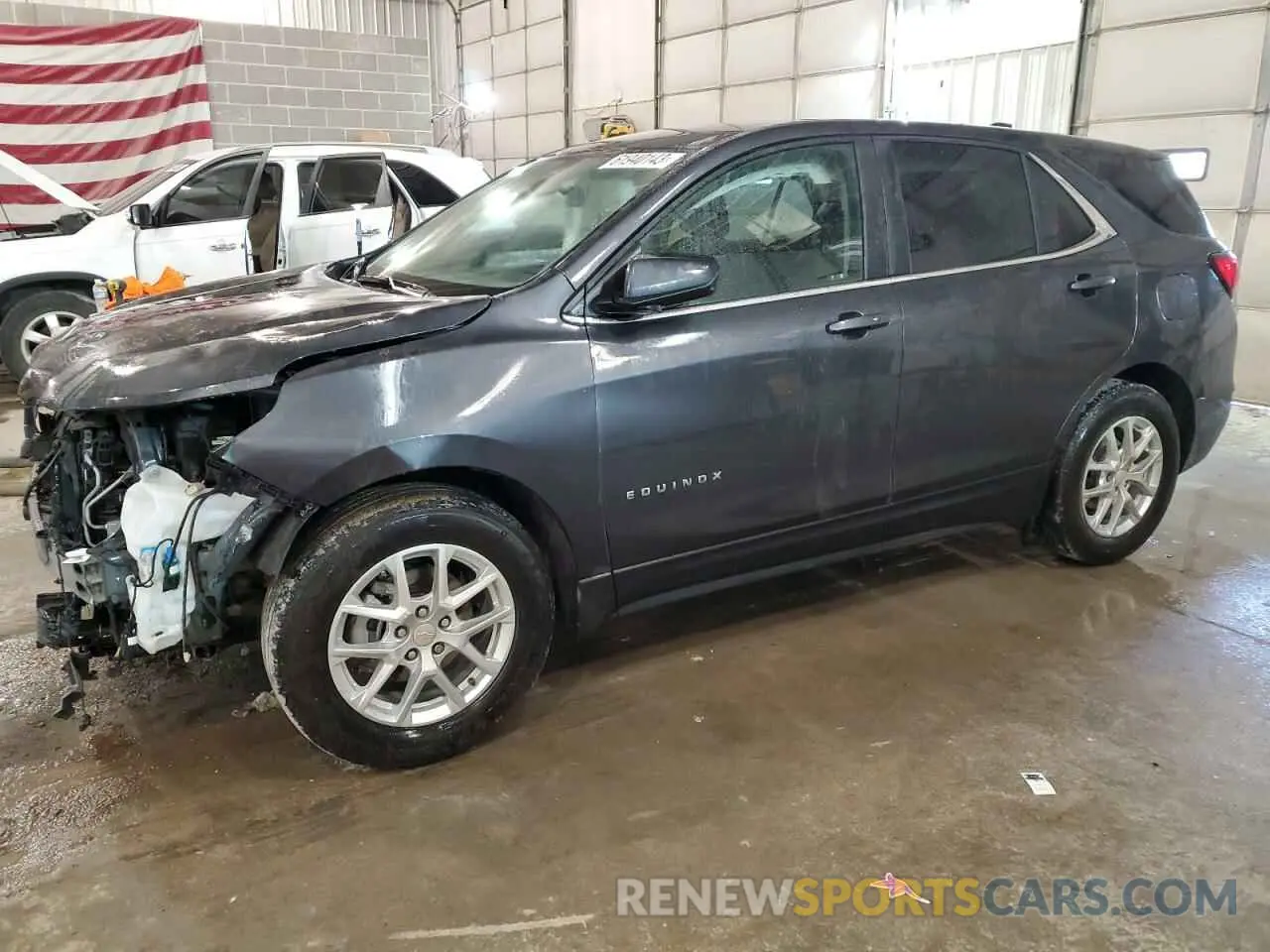 1 Photograph of a damaged car 3GNAXKEV2NS244921 CHEVROLET EQUINOX 2022