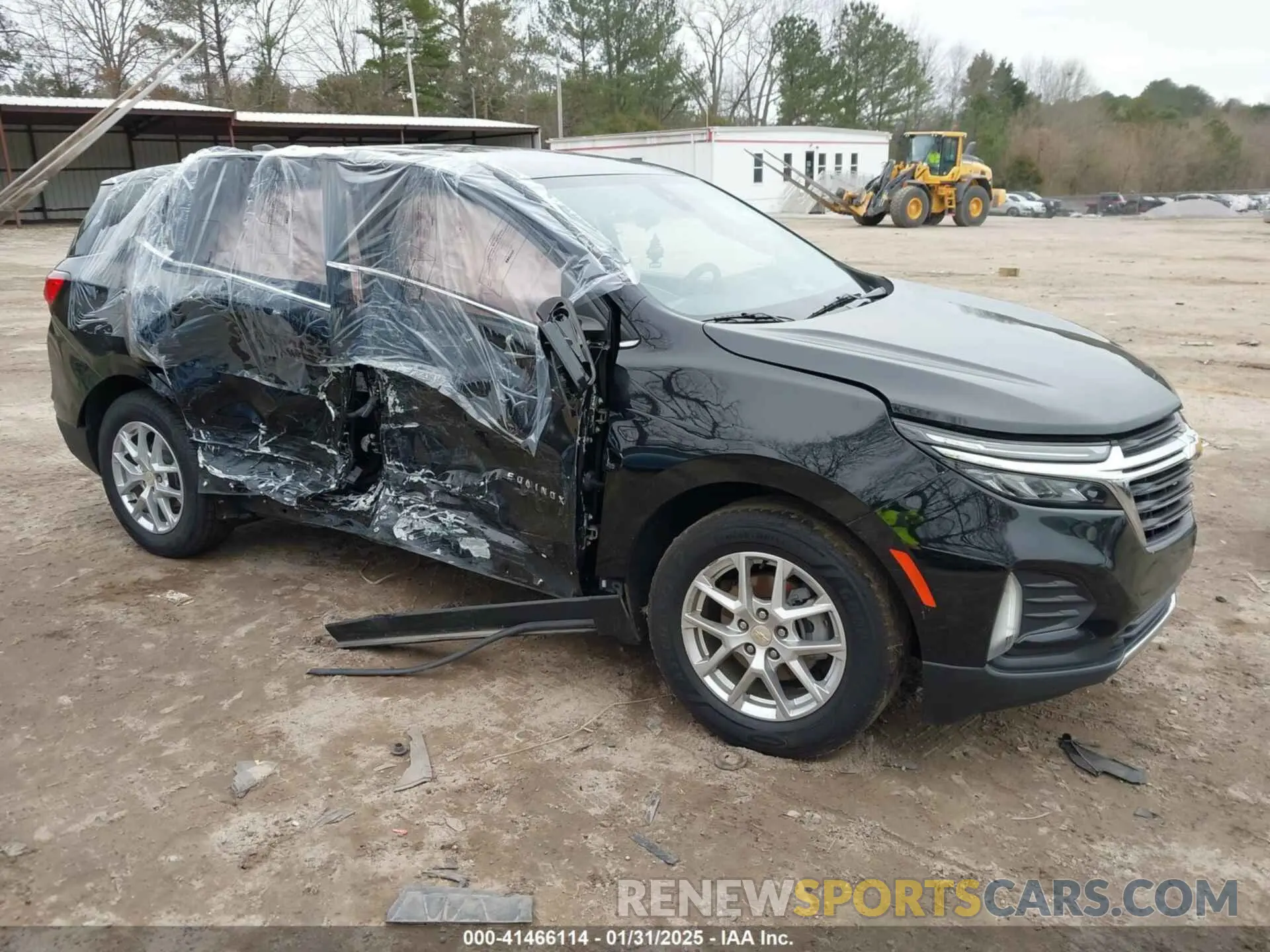 1 Photograph of a damaged car 3GNAXKEV3NL109733 CHEVROLET EQUINOX 2022