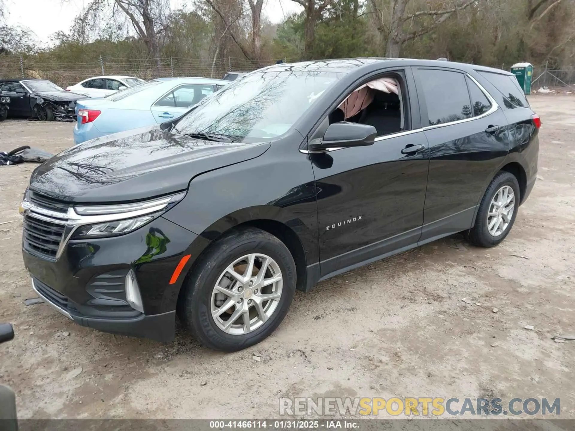 2 Photograph of a damaged car 3GNAXKEV3NL109733 CHEVROLET EQUINOX 2022