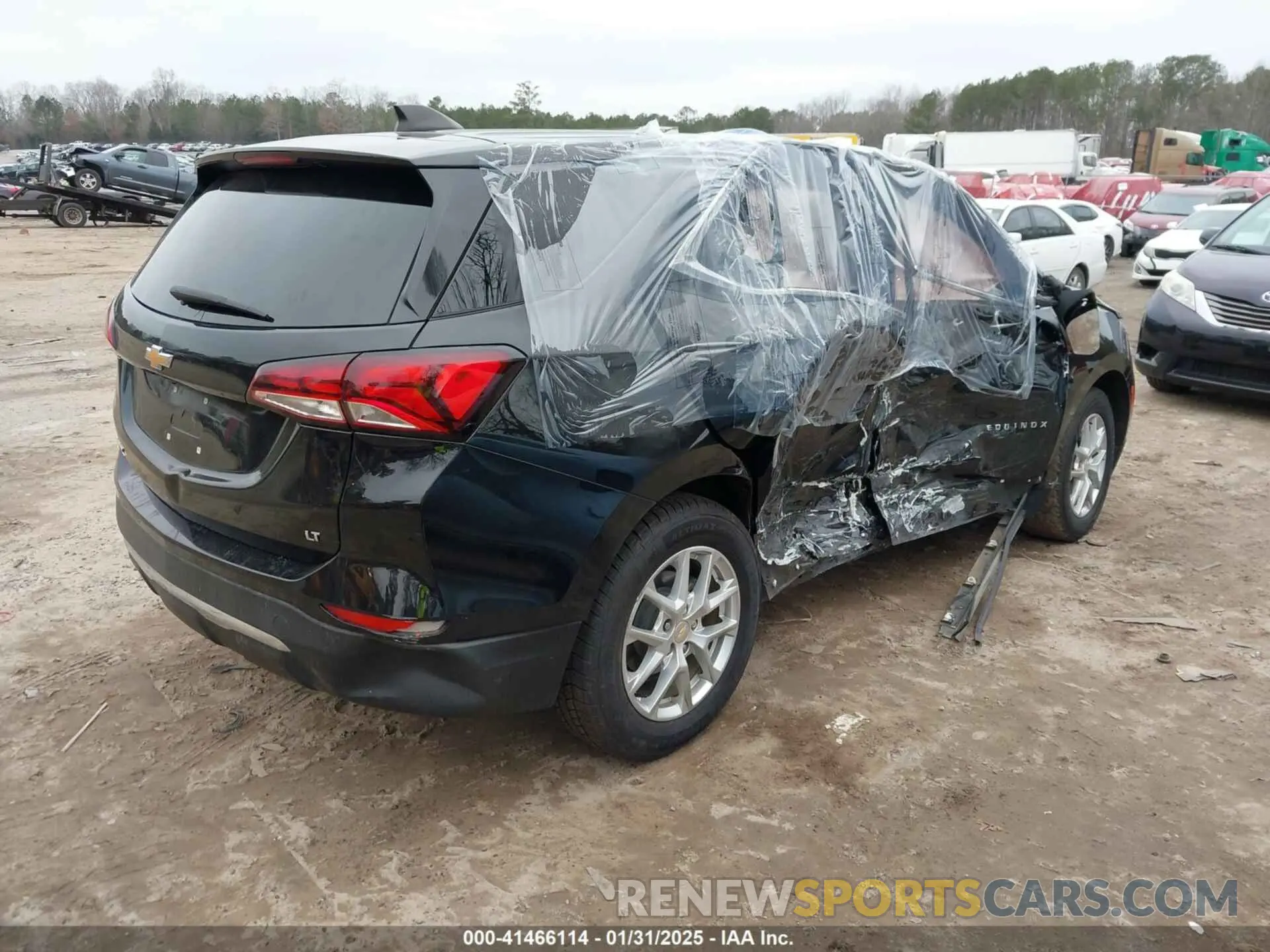 4 Photograph of a damaged car 3GNAXKEV3NL109733 CHEVROLET EQUINOX 2022