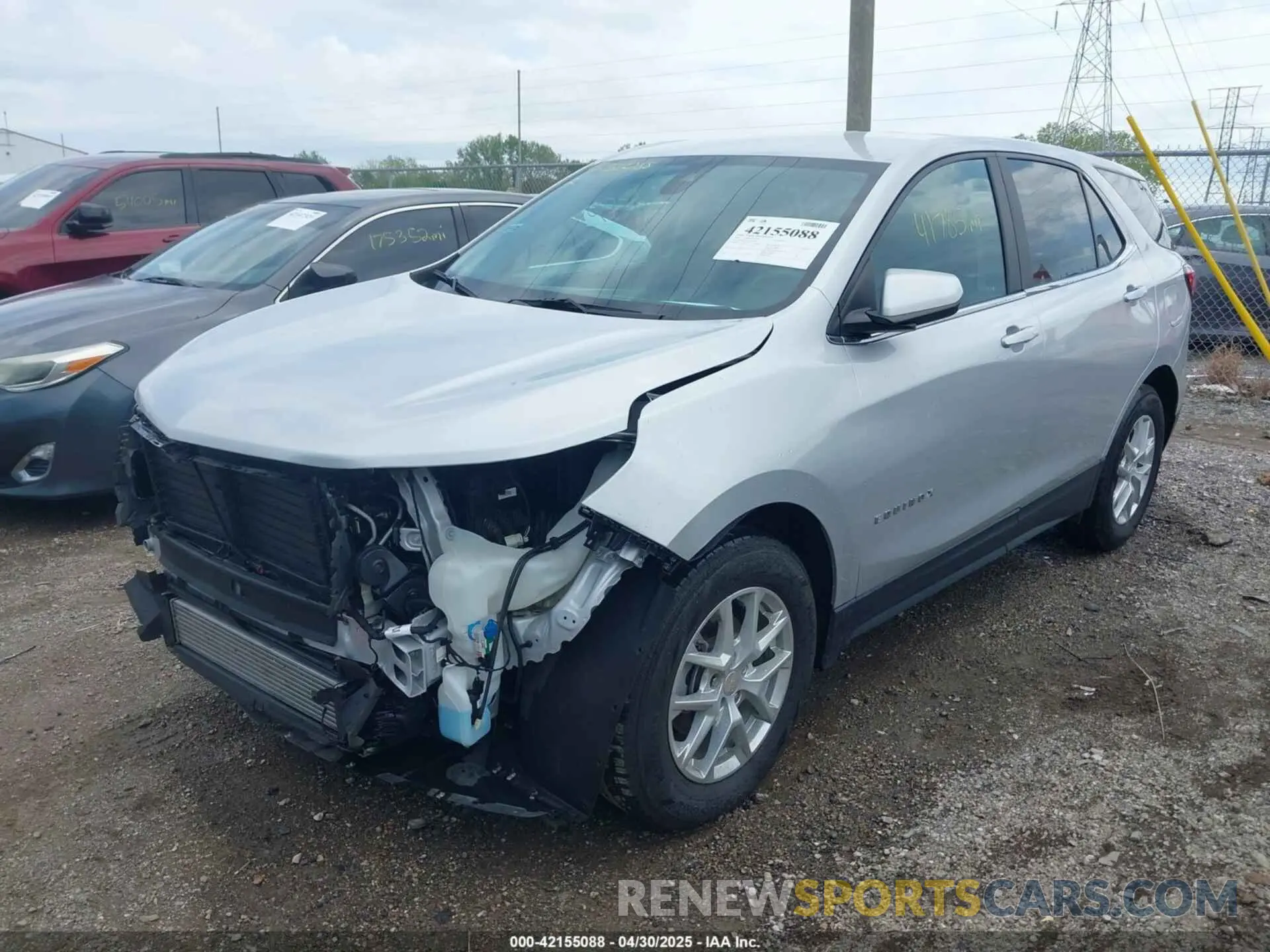 6 Photograph of a damaged car 3GNAXKEV3NL135782 CHEVROLET EQUINOX 2022