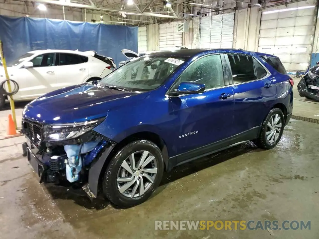1 Photograph of a damaged car 3GNAXKEV3NL293586 CHEVROLET EQUINOX 2022