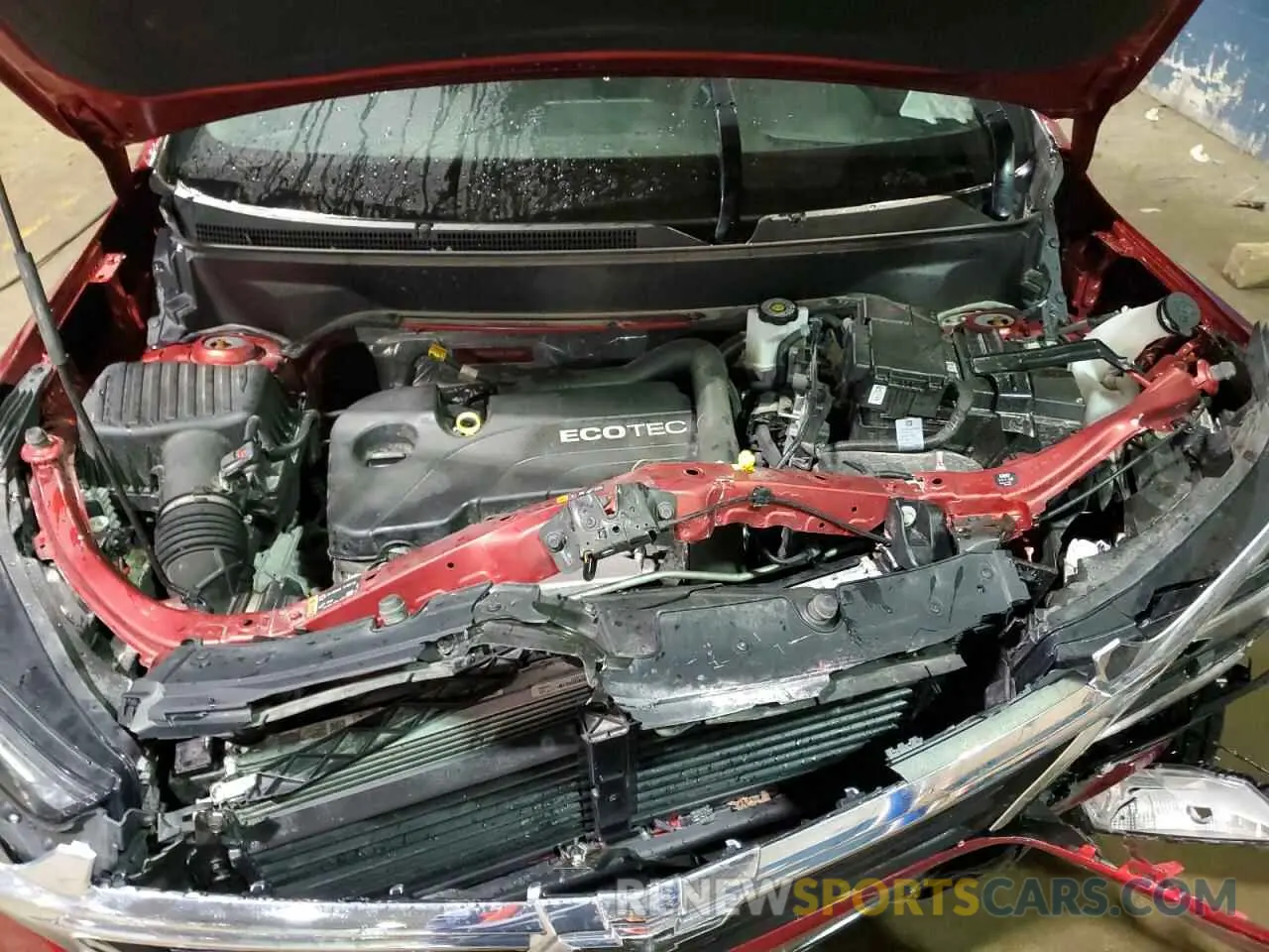 12 Photograph of a damaged car 3GNAXKEV4NL157628 CHEVROLET EQUINOX 2022