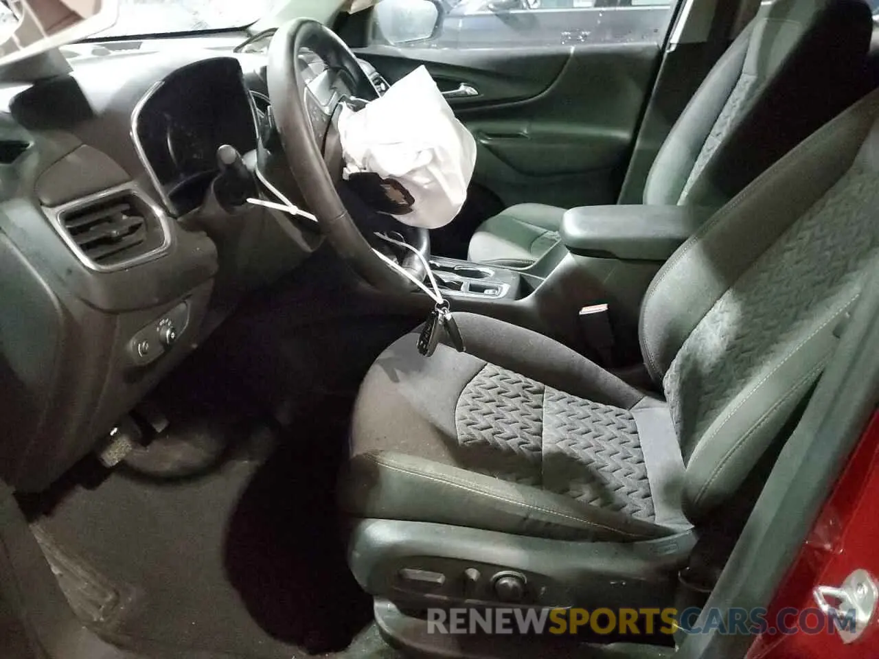 7 Photograph of a damaged car 3GNAXKEV4NL157628 CHEVROLET EQUINOX 2022