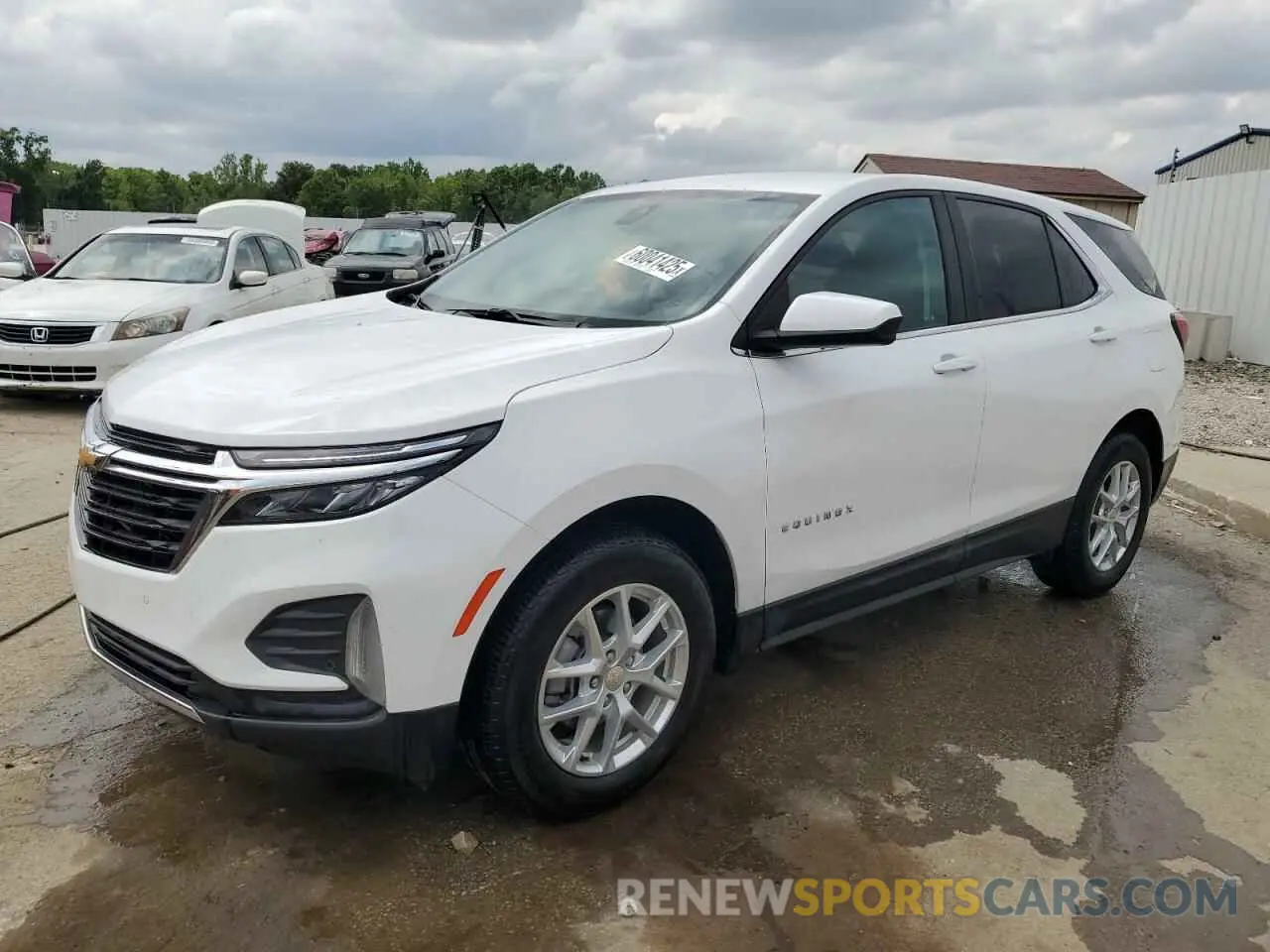 1 Photograph of a damaged car 3GNAXKEV4NL158603 CHEVROLET EQUINOX 2022