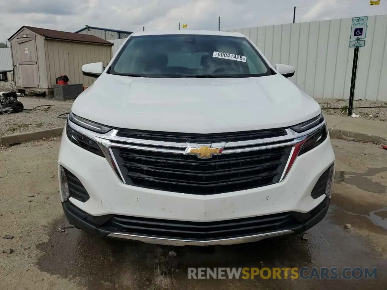 5 Photograph of a damaged car 3GNAXKEV4NL158603 CHEVROLET EQUINOX 2022