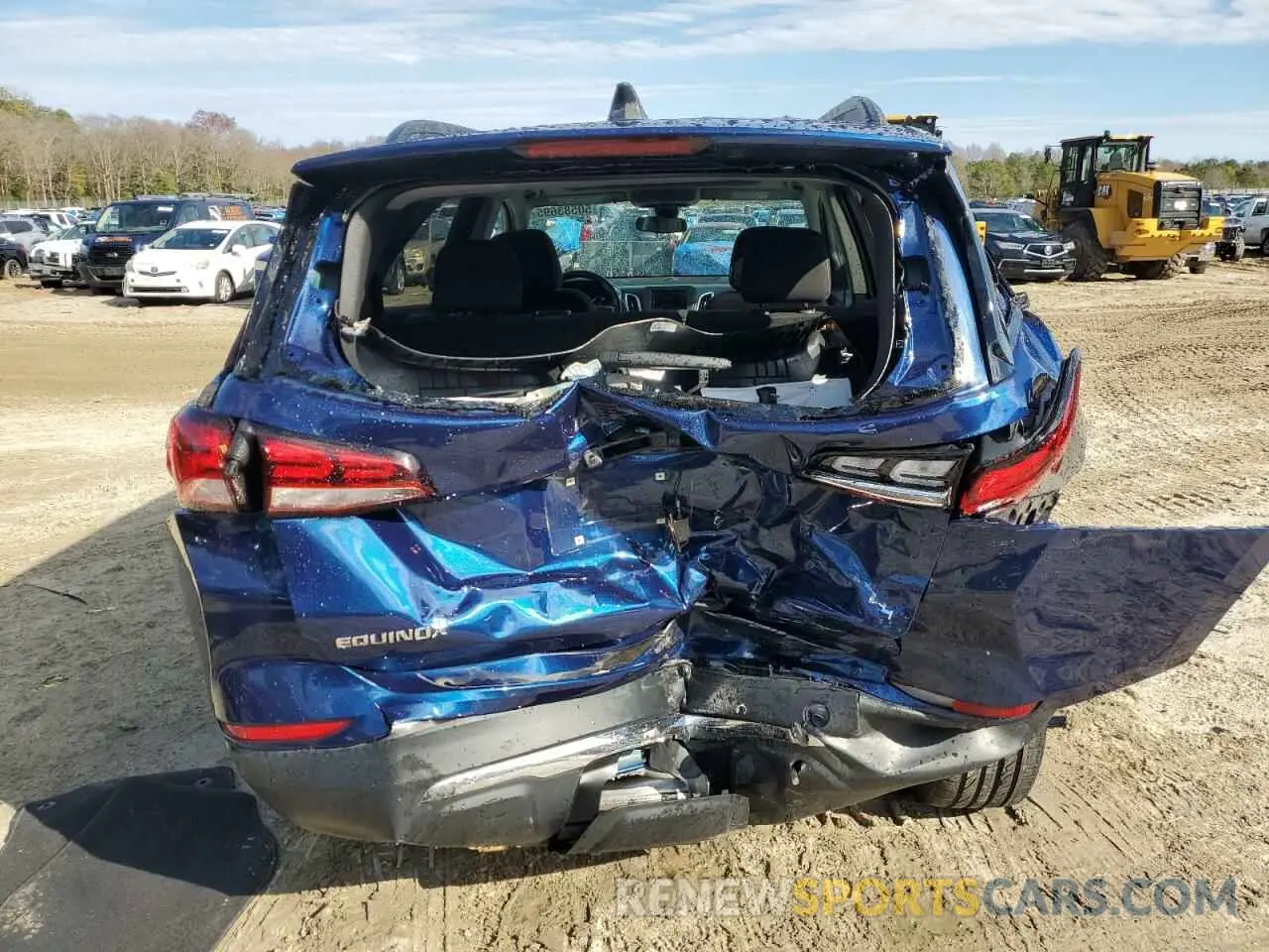 6 Photograph of a damaged car 3GNAXKEV4NL228648 CHEVROLET EQUINOX 2022