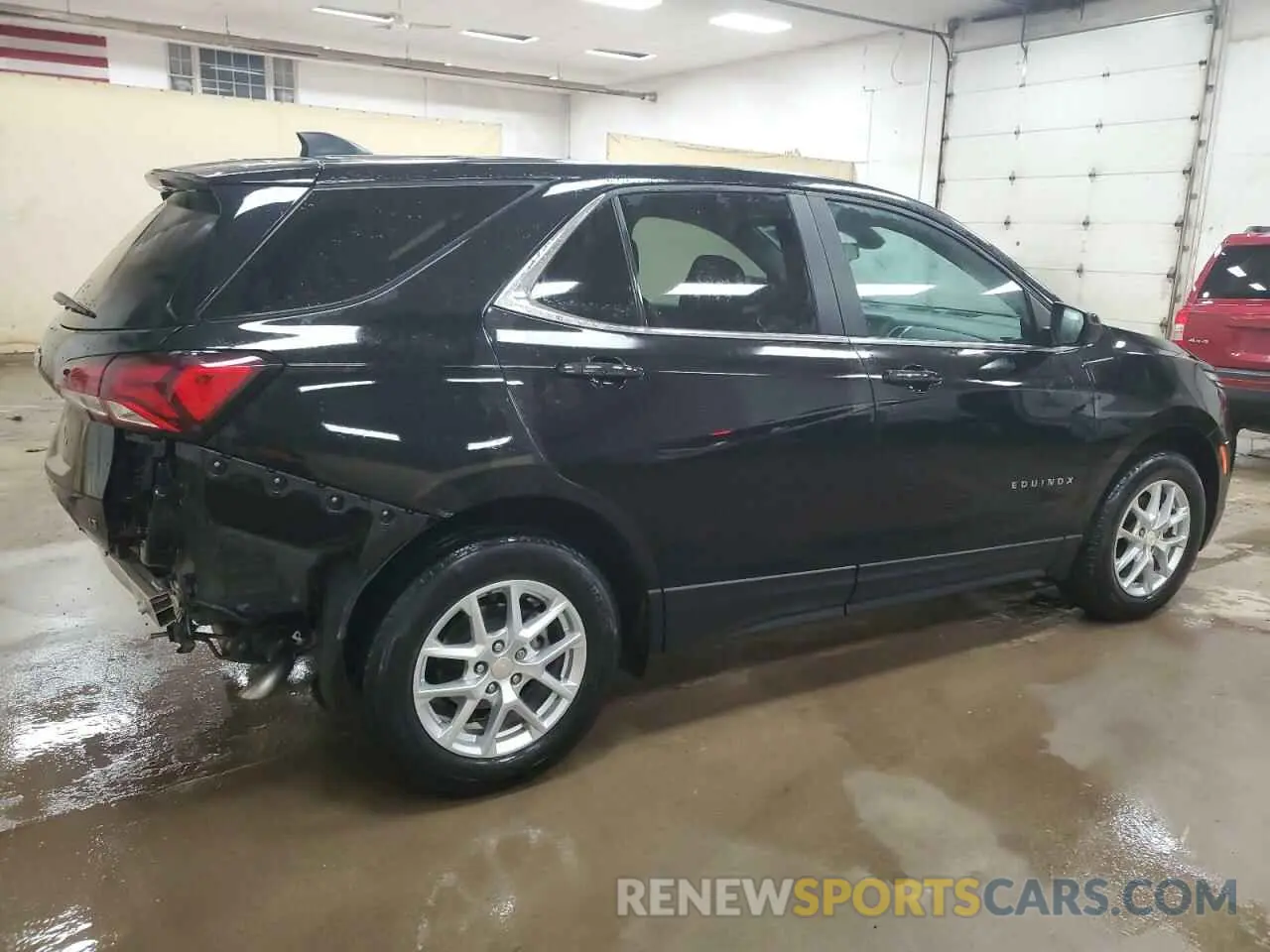 3 Photograph of a damaged car 3GNAXKEV4NL247538 CHEVROLET EQUINOX 2022