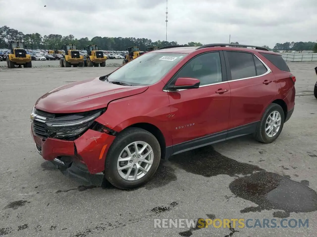 1 Photograph of a damaged car 3GNAXKEV5NL117428 CHEVROLET EQUINOX 2022