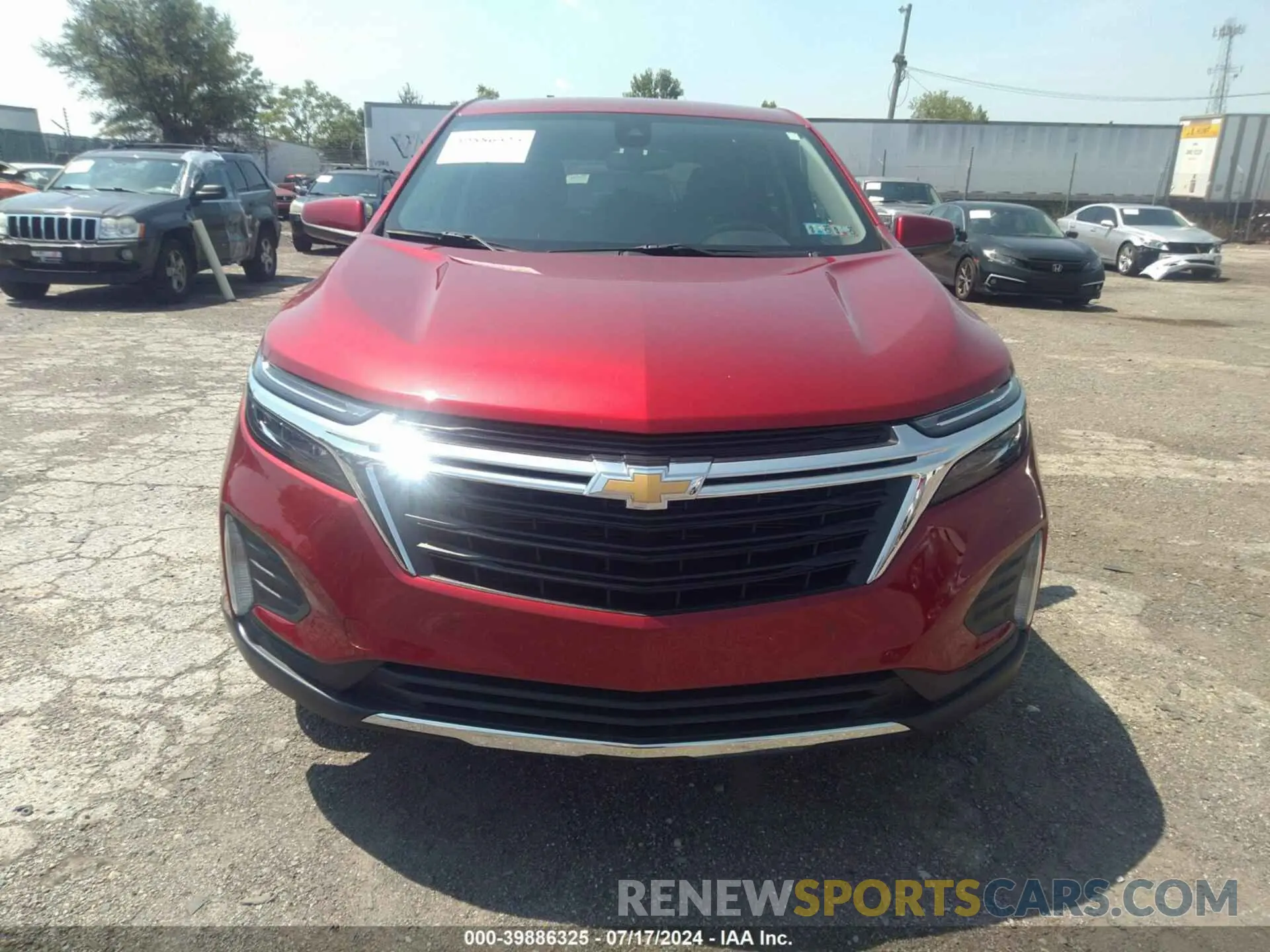 13 Фотография поврежденного автомобиля 3GNAXKEV5NL180822 CHEVROLET EQUINOX 2022