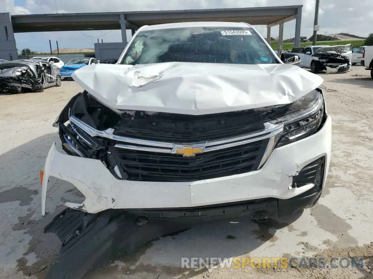5 Фотография поврежденного автомобиля 3GNAXKEV5NL205136 CHEVROLET EQUINOX 2022