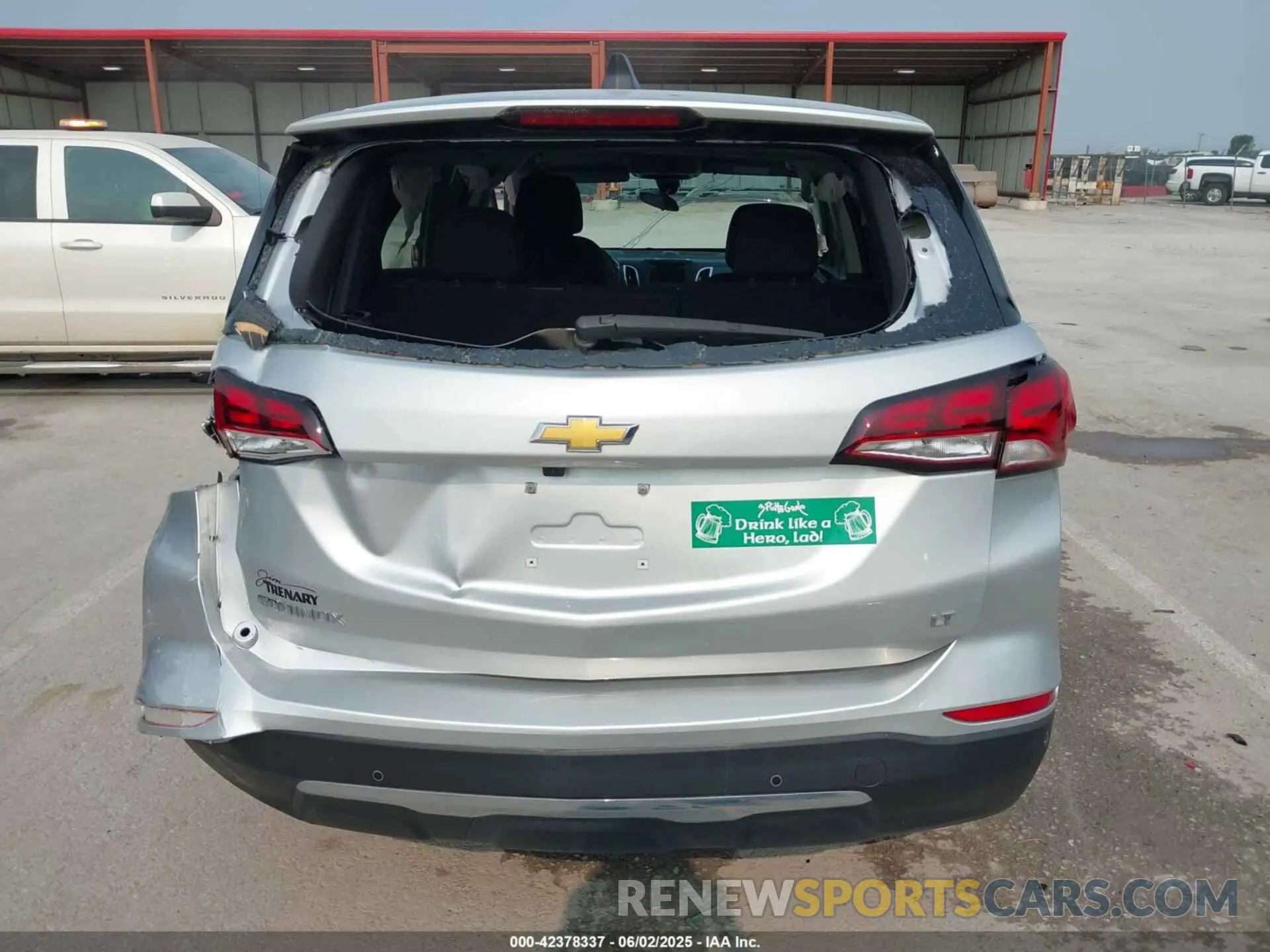 17 Фотография поврежденного автомобиля 3GNAXKEV5NL277227 CHEVROLET EQUINOX 2022
