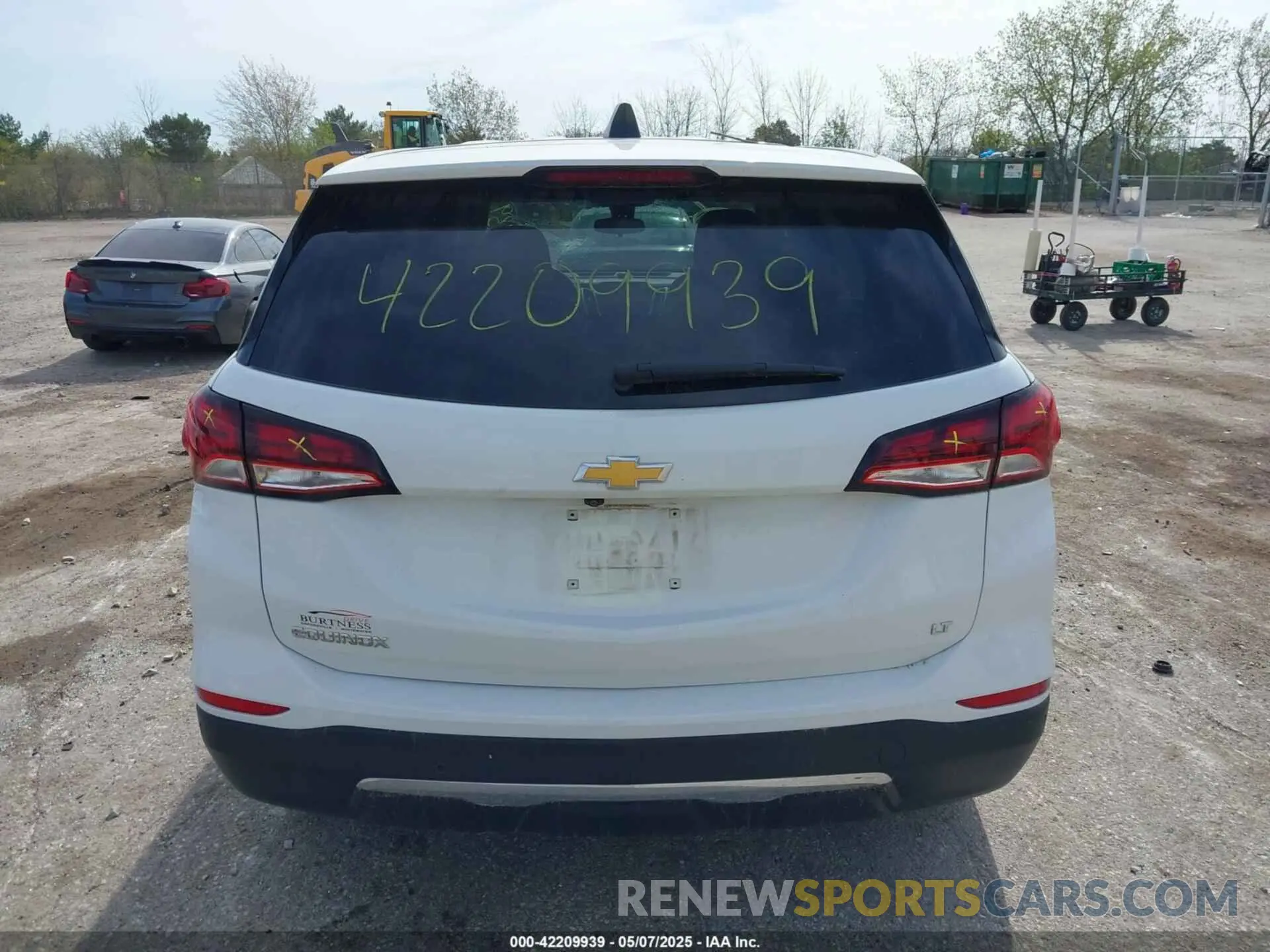 16 Photograph of a damaged car 3GNAXKEV5NS216434 CHEVROLET EQUINOX 2022