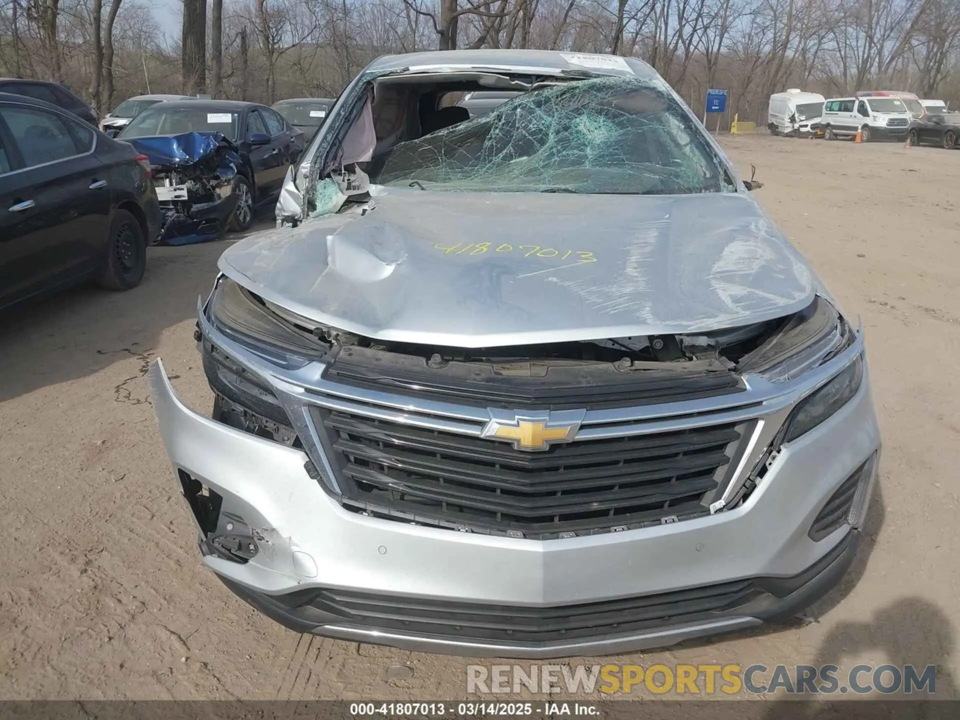 12 Photograph of a damaged car 3GNAXKEV6NL106342 CHEVROLET EQUINOX 2022