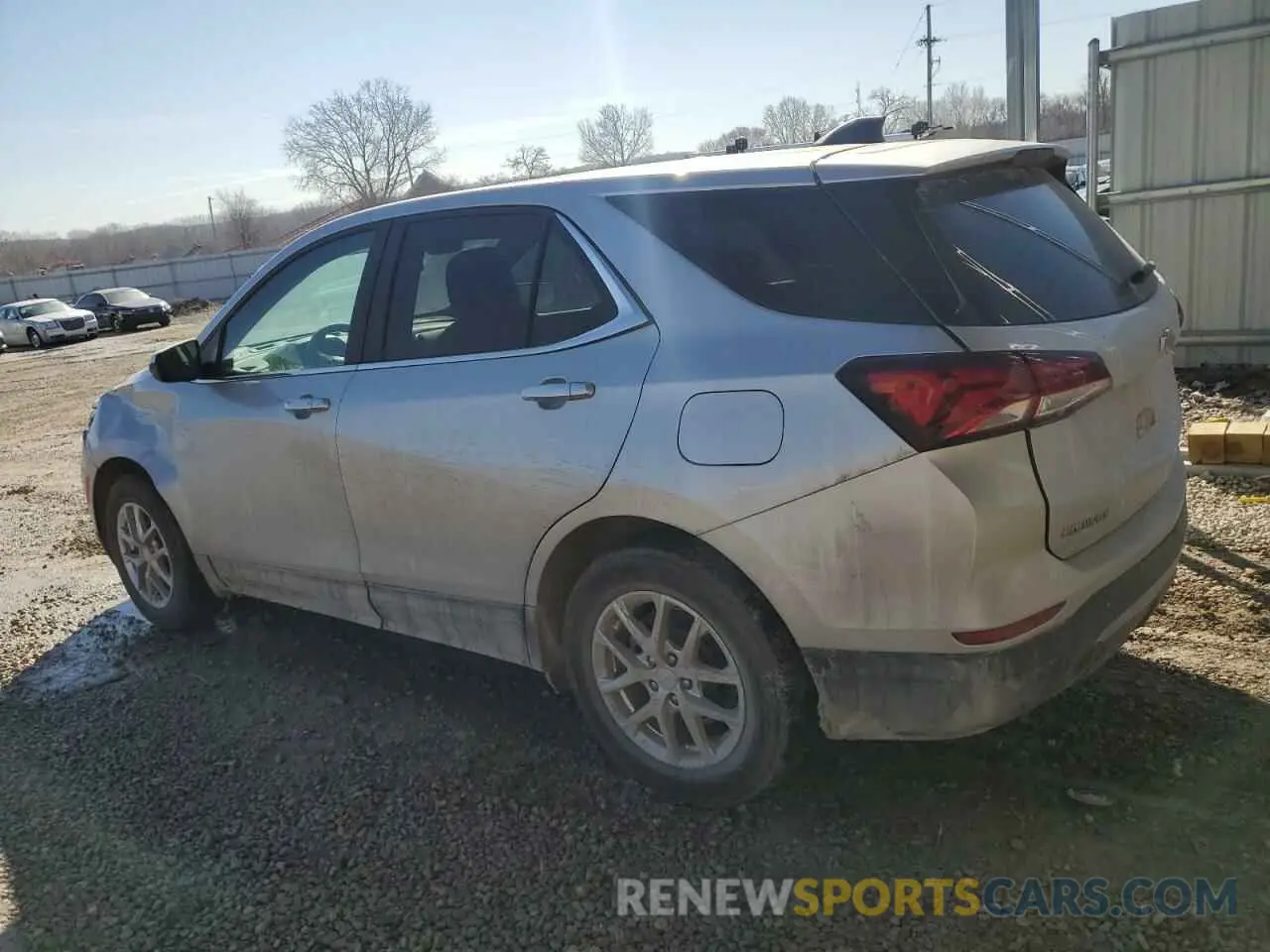 2 Photograph of a damaged car 3GNAXKEV6NL142161 CHEVROLET EQUINOX 2022