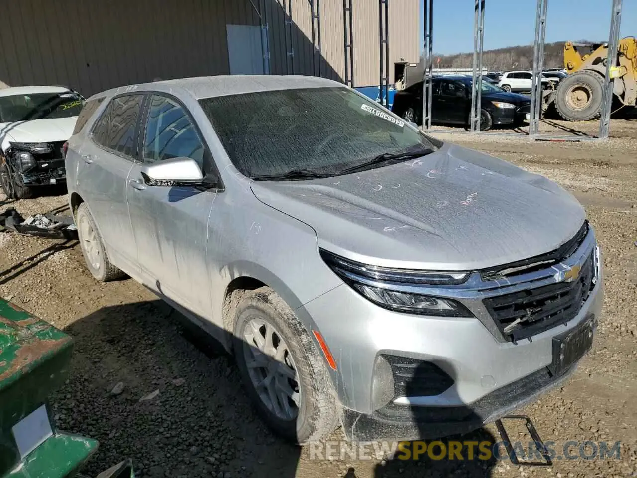 4 Photograph of a damaged car 3GNAXKEV6NL142161 CHEVROLET EQUINOX 2022