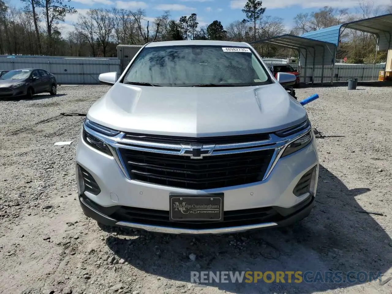 5 Photograph of a damaged car 3GNAXKEV6NL232538 CHEVROLET EQUINOX 2022