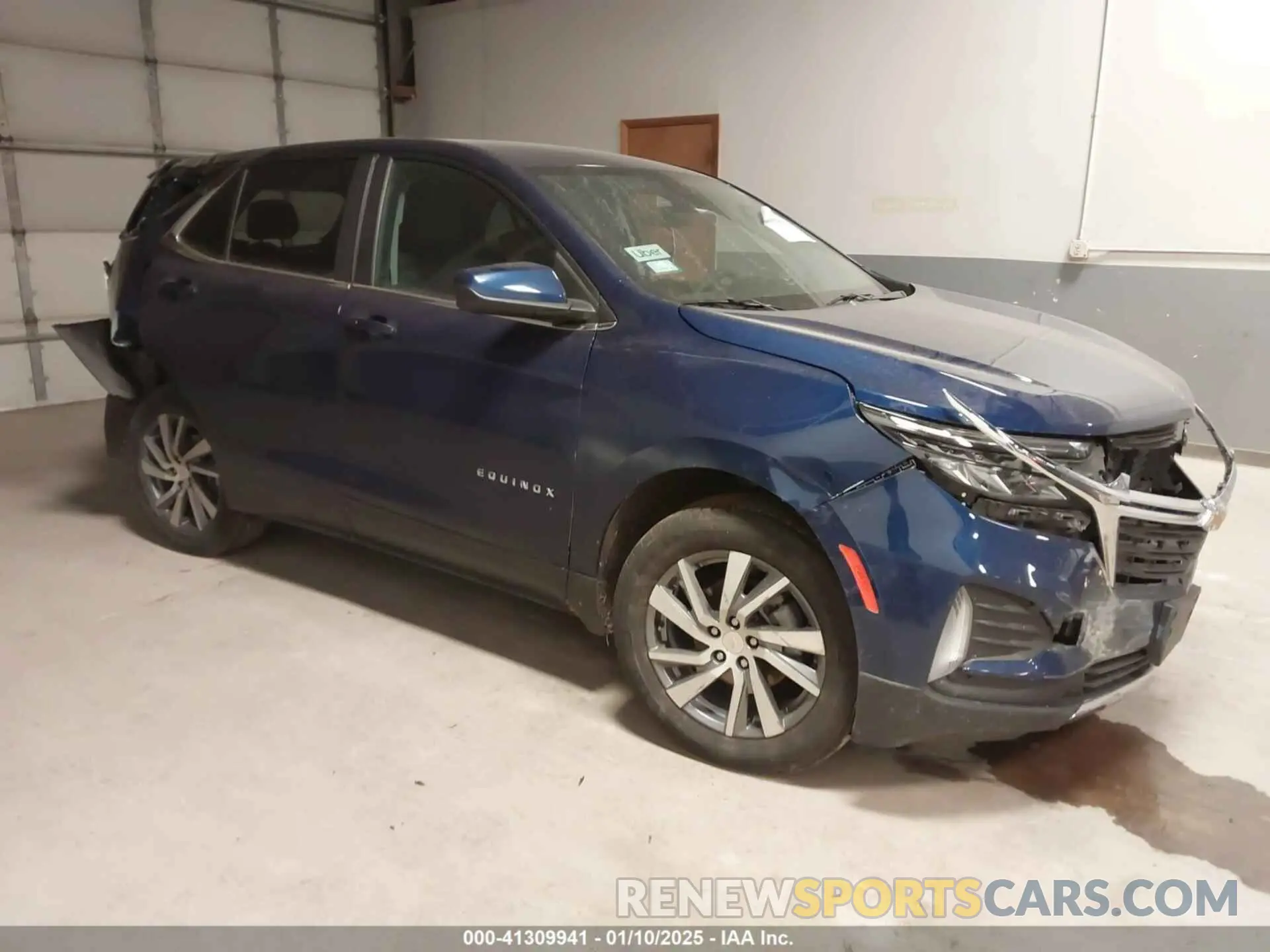 1 Фотография поврежденного автомобиля 3GNAXKEV6NL263207 CHEVROLET EQUINOX 2022