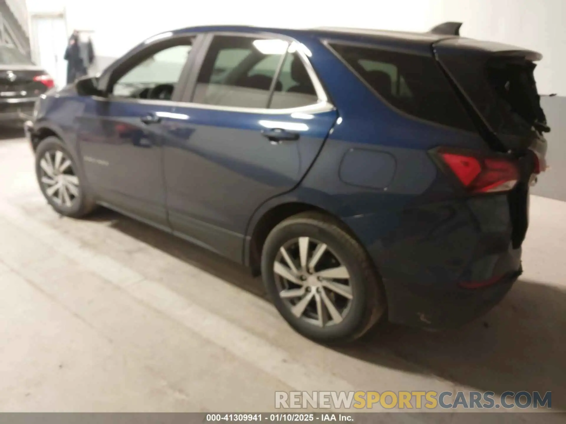 3 Фотография поврежденного автомобиля 3GNAXKEV6NL263207 CHEVROLET EQUINOX 2022