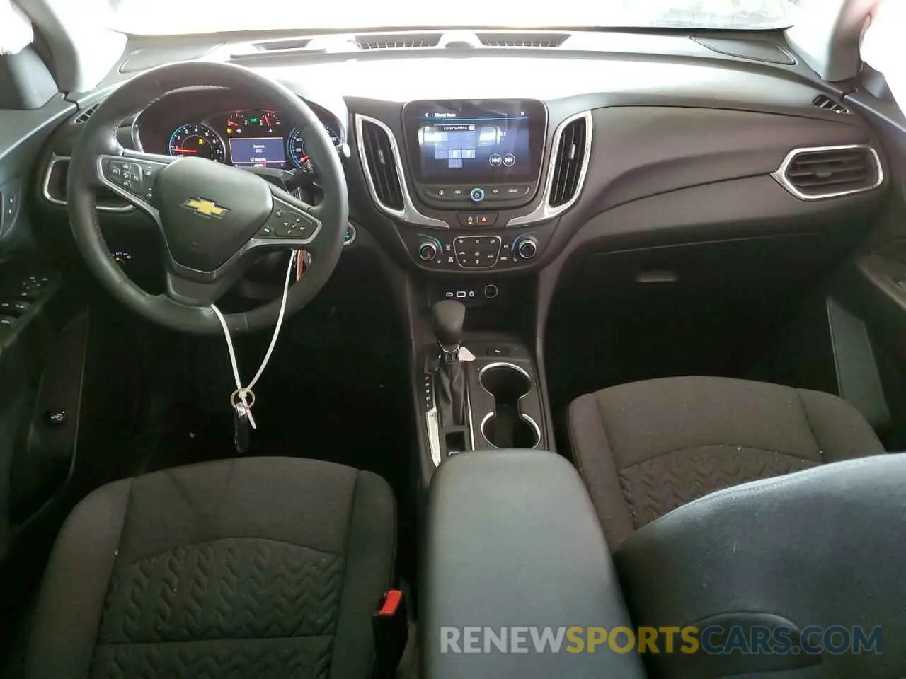 8 Photograph of a damaged car 3GNAXKEV6NL306055 CHEVROLET EQUINOX 2022