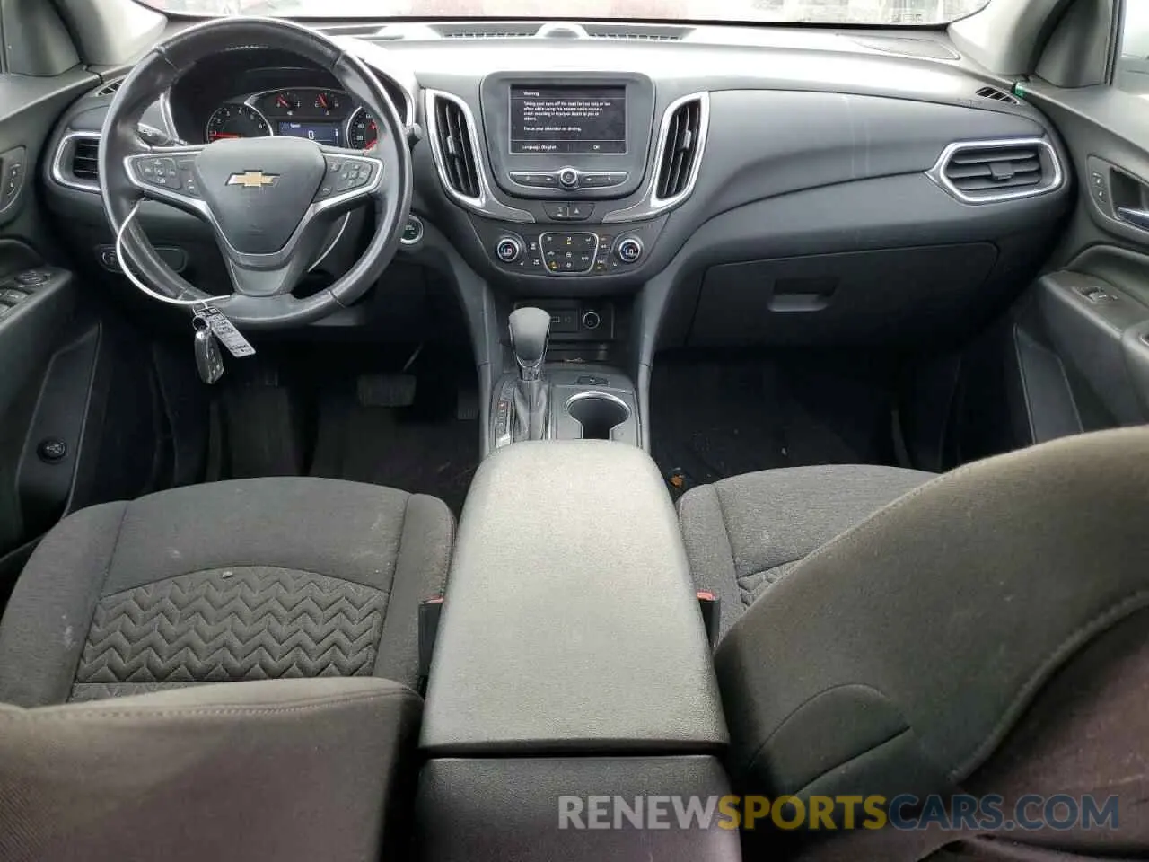 8 Фотография поврежденного автомобиля 3GNAXKEV6NL309974 CHEVROLET EQUINOX 2022