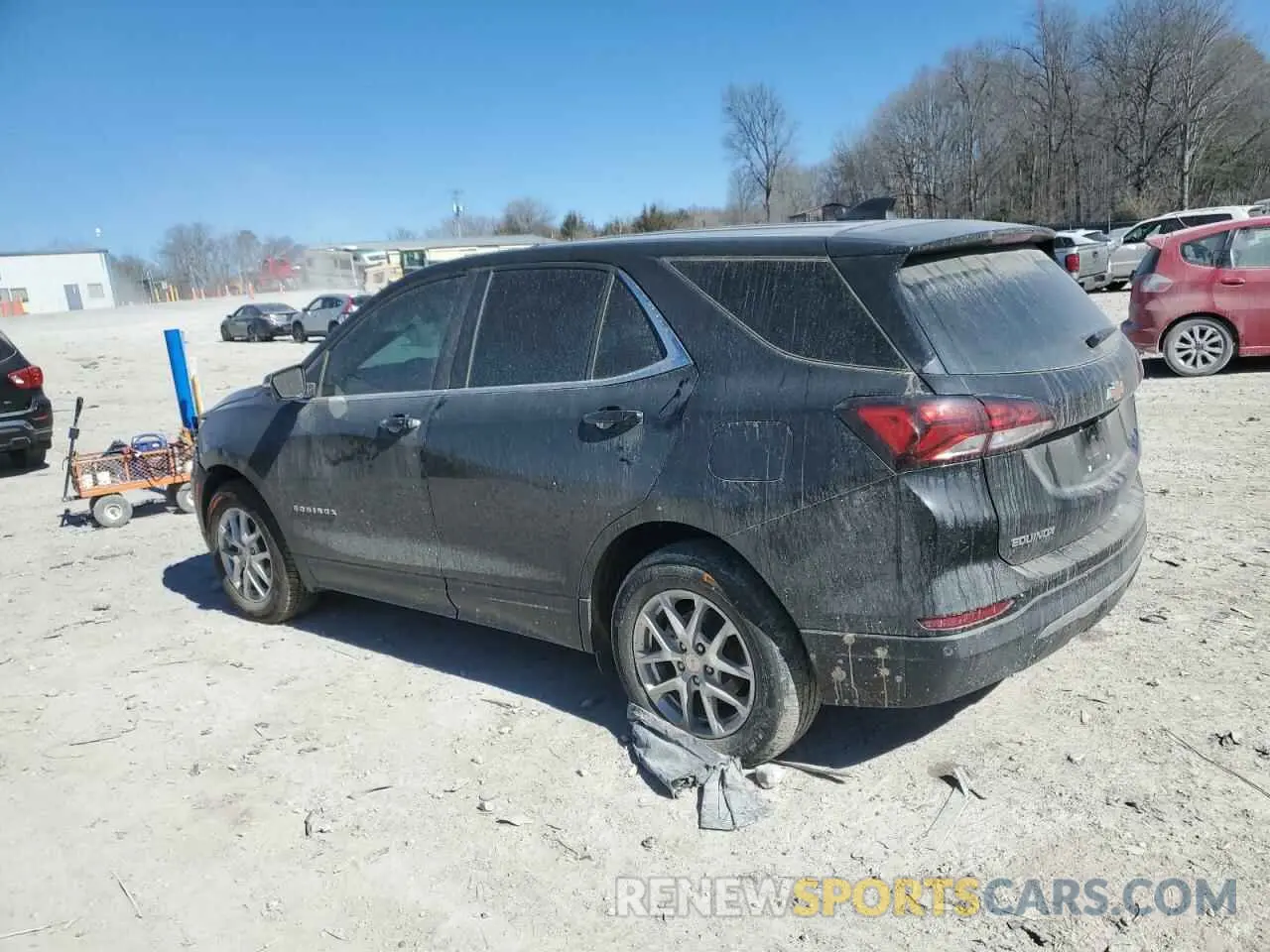 2 Photograph of a damaged car 3GNAXKEV6NL311157 CHEVROLET EQUINOX 2022