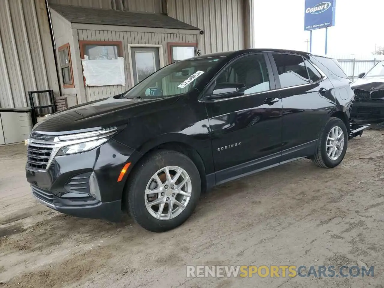 1 Photograph of a damaged car 3GNAXKEV6NL313037 CHEVROLET EQUINOX 2022