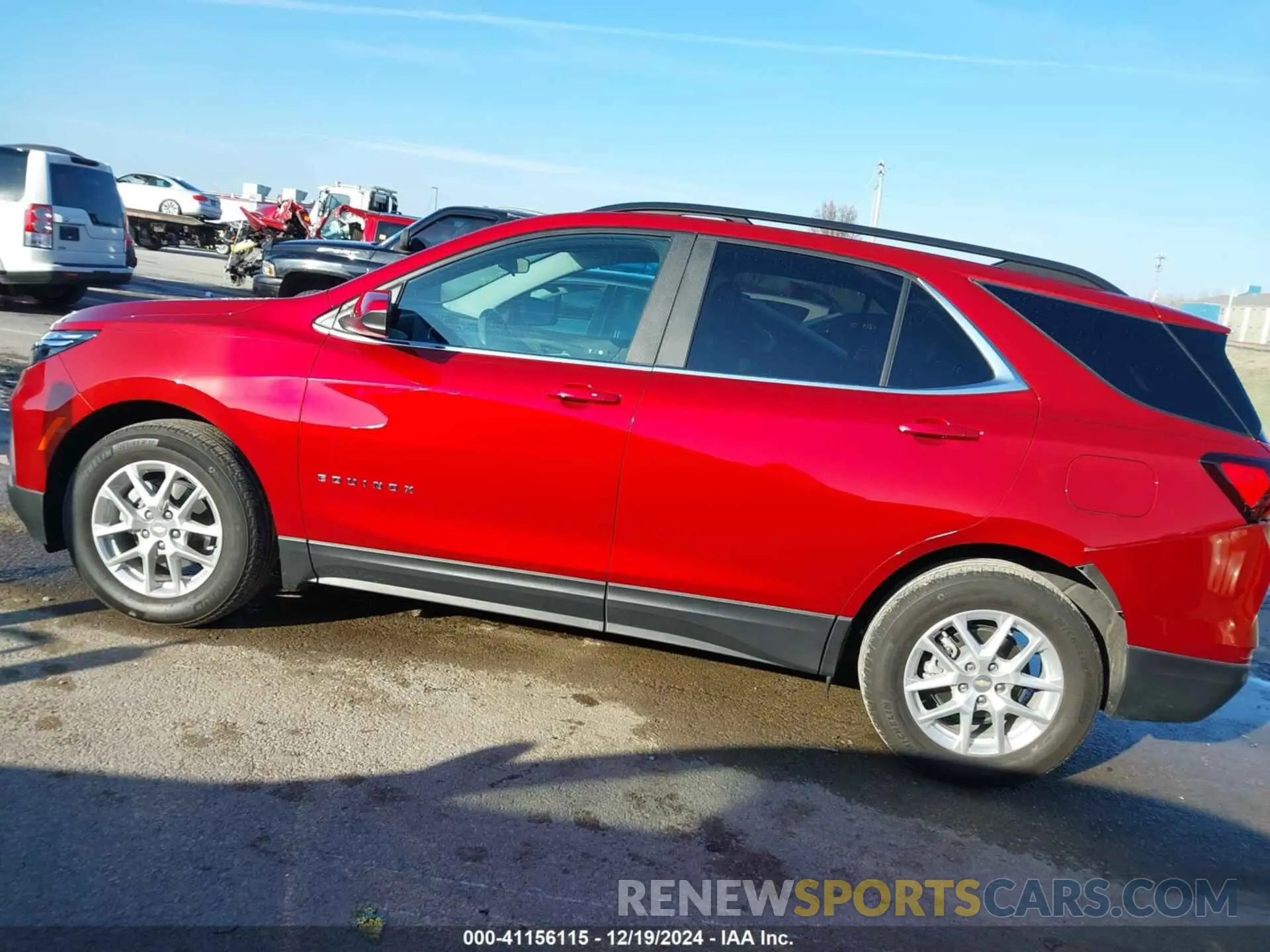 14 Photograph of a damaged car 3GNAXKEV7NL163293 CHEVROLET EQUINOX 2022