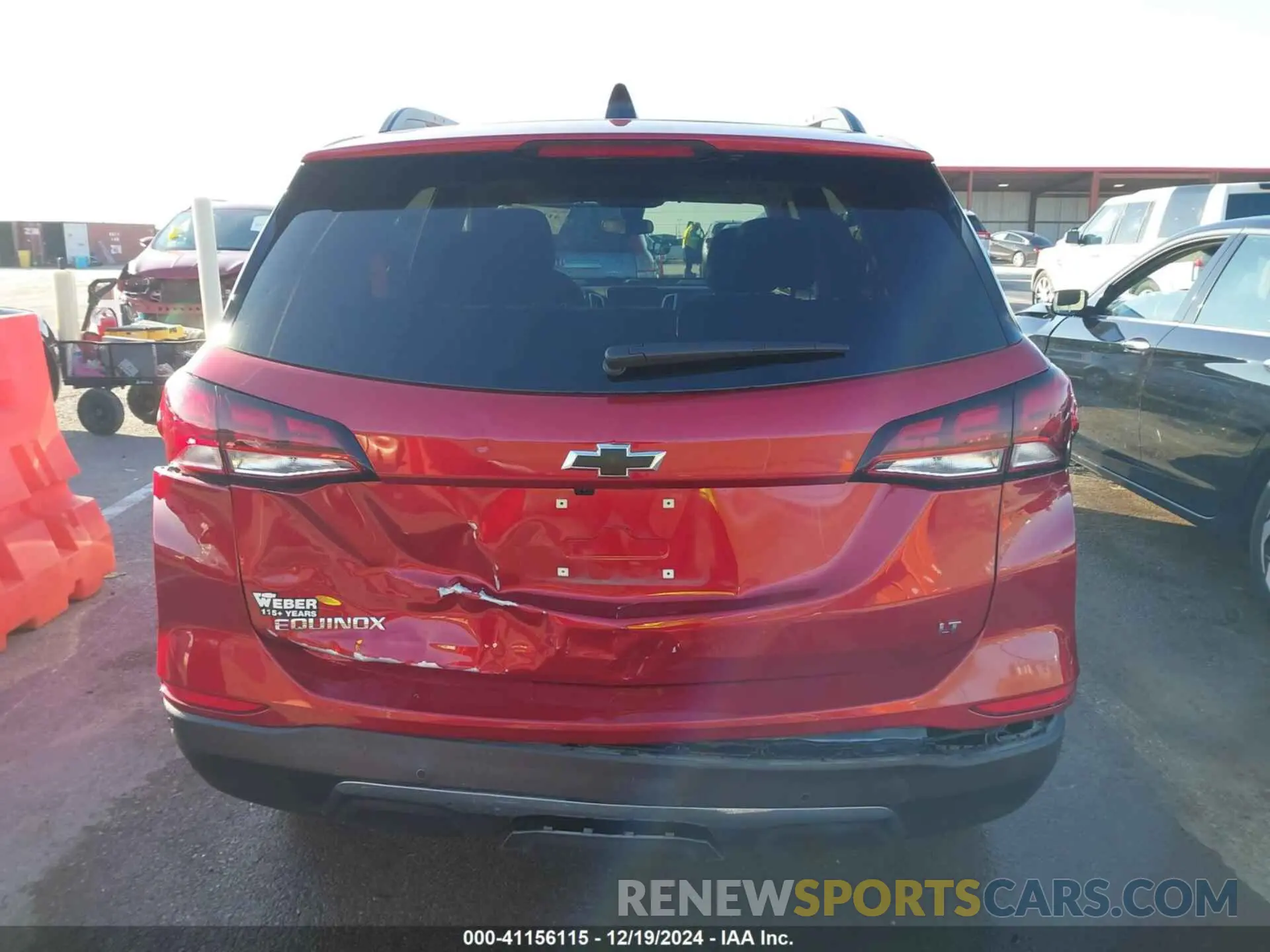 16 Photograph of a damaged car 3GNAXKEV7NL163293 CHEVROLET EQUINOX 2022