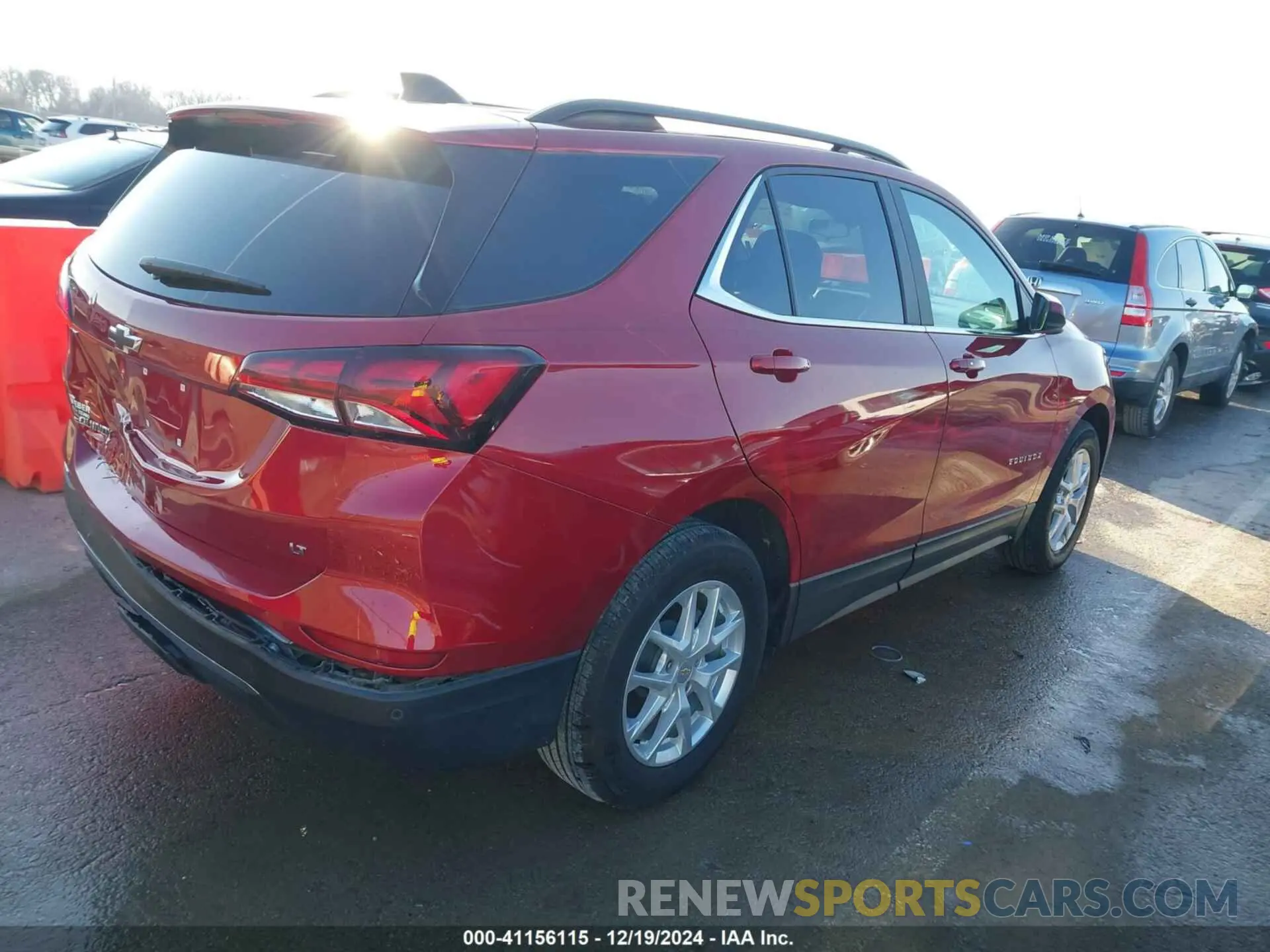 4 Photograph of a damaged car 3GNAXKEV7NL163293 CHEVROLET EQUINOX 2022