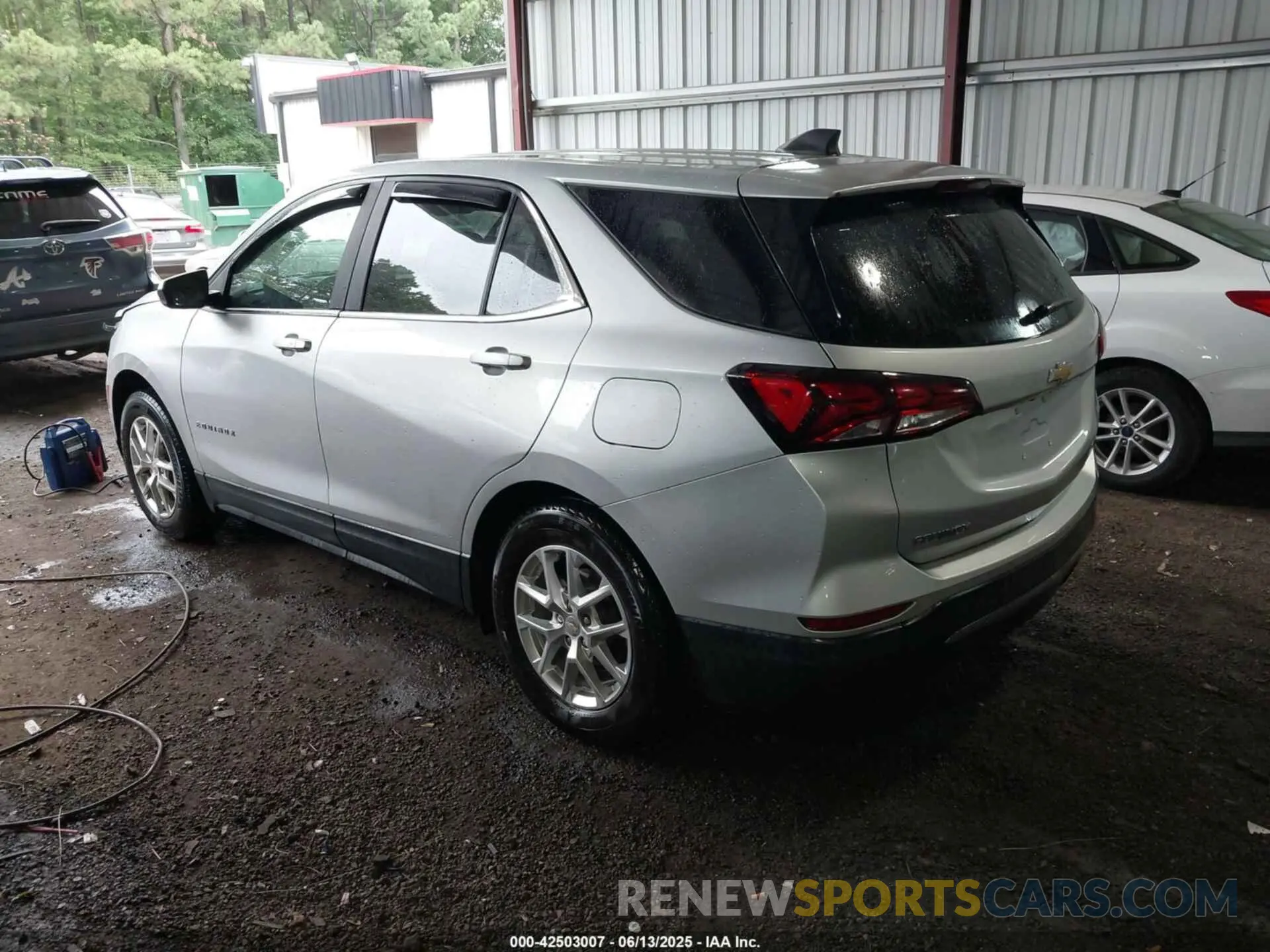 3 Photograph of a damaged car 3GNAXKEV7NL211312 CHEVROLET EQUINOX 2022