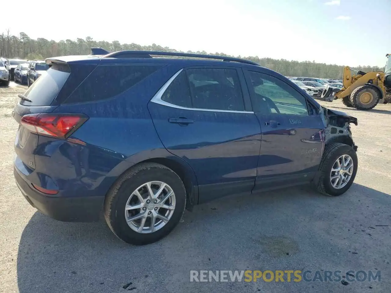 3 Photograph of a damaged car 3GNAXKEV7NL223041 CHEVROLET EQUINOX 2022