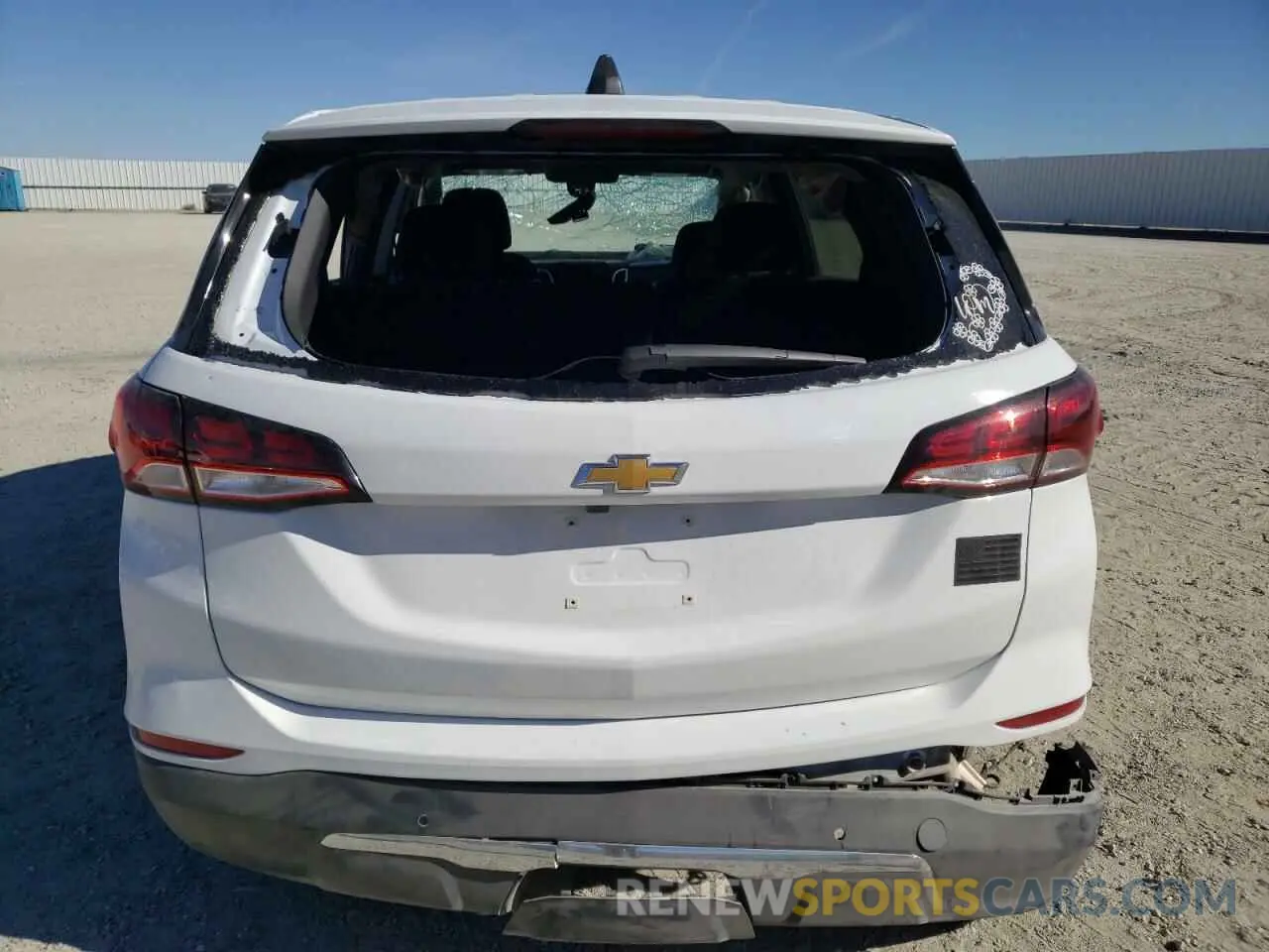 6 Photograph of a damaged car 3GNAXKEV7NL288844 CHEVROLET EQUINOX 2022