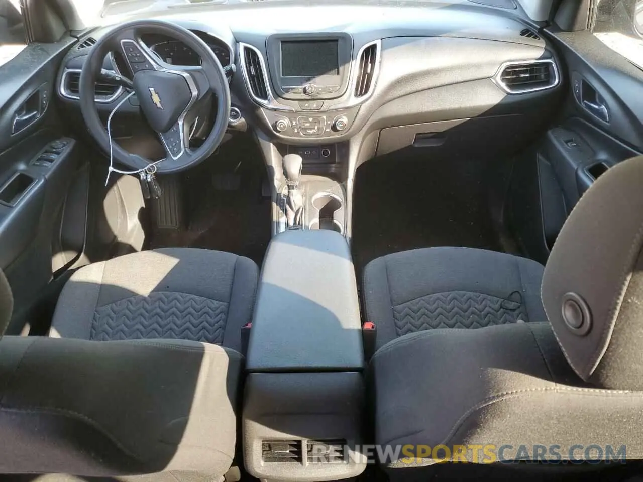 8 Photograph of a damaged car 3GNAXKEV7NS100295 CHEVROLET EQUINOX 2022