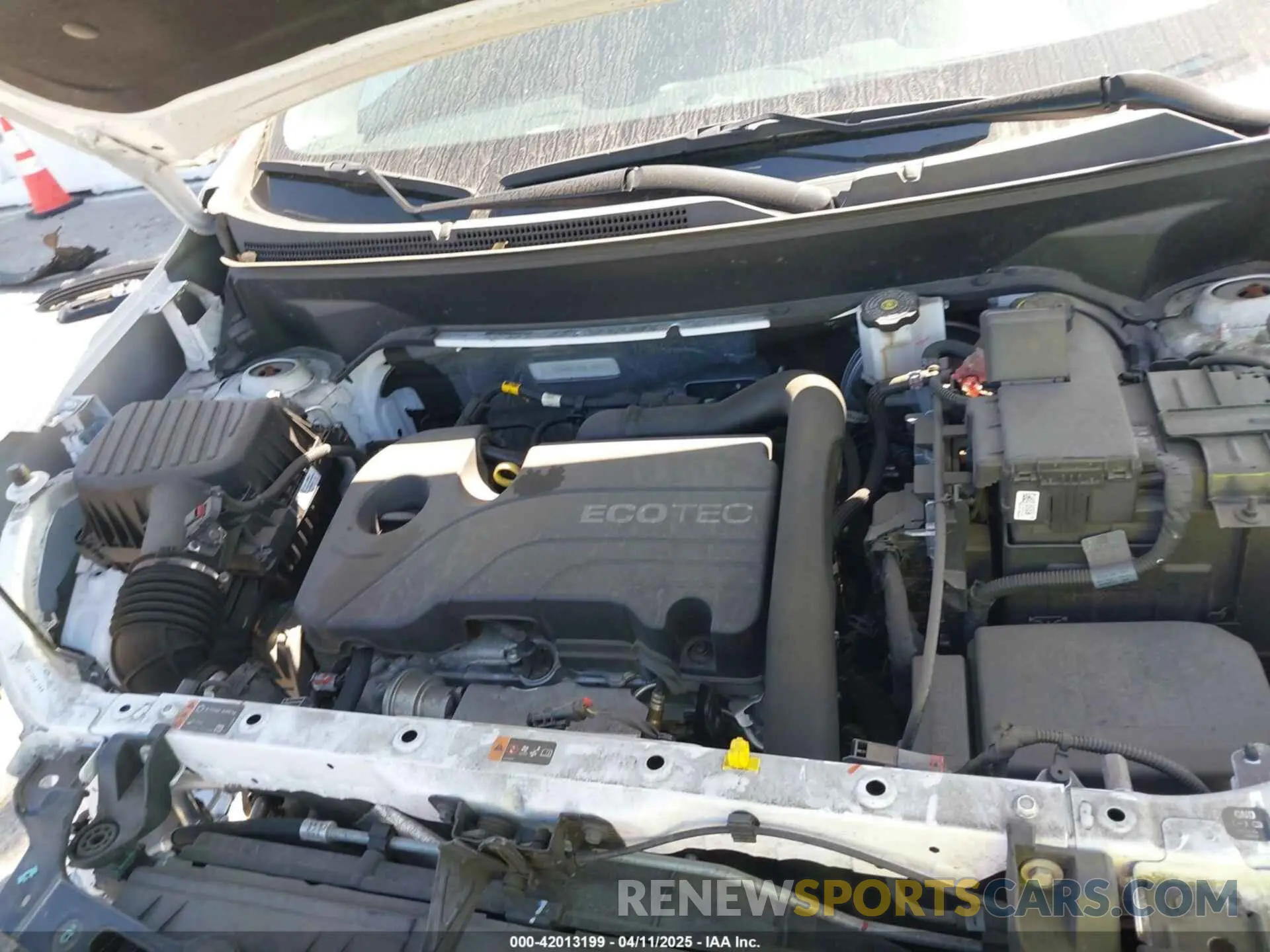 10 Photograph of a damaged car 3GNAXKEV8NL106777 CHEVROLET EQUINOX 2022