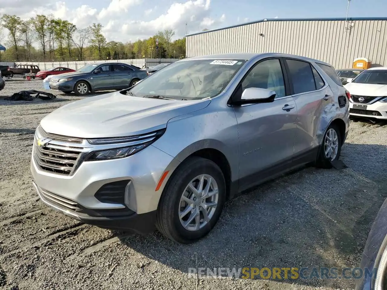 1 Photograph of a damaged car 3GNAXKEV8NL145594 CHEVROLET EQUINOX 2022