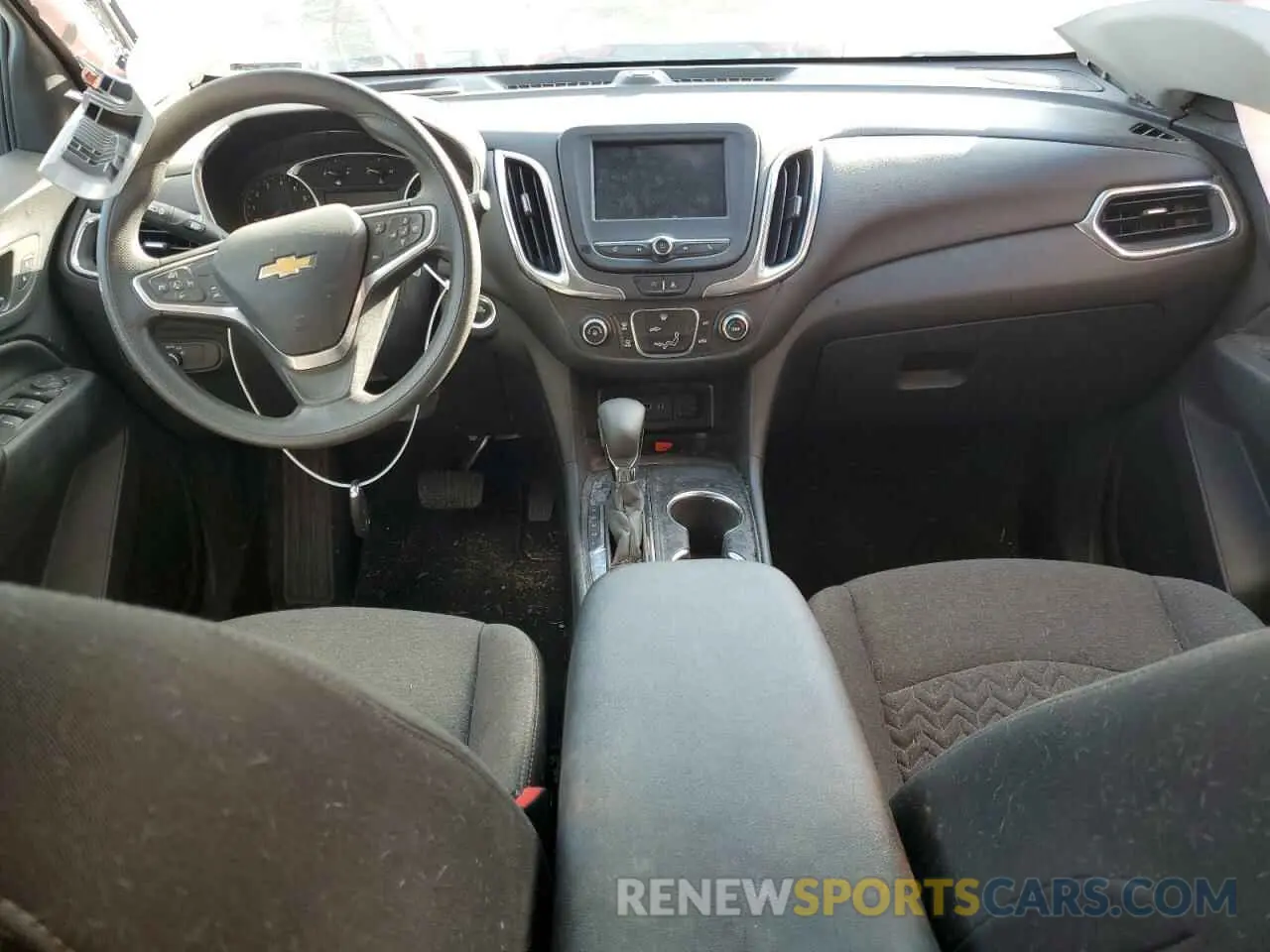 9 Photograph of a damaged car 3GNAXKEV8NL145594 CHEVROLET EQUINOX 2022