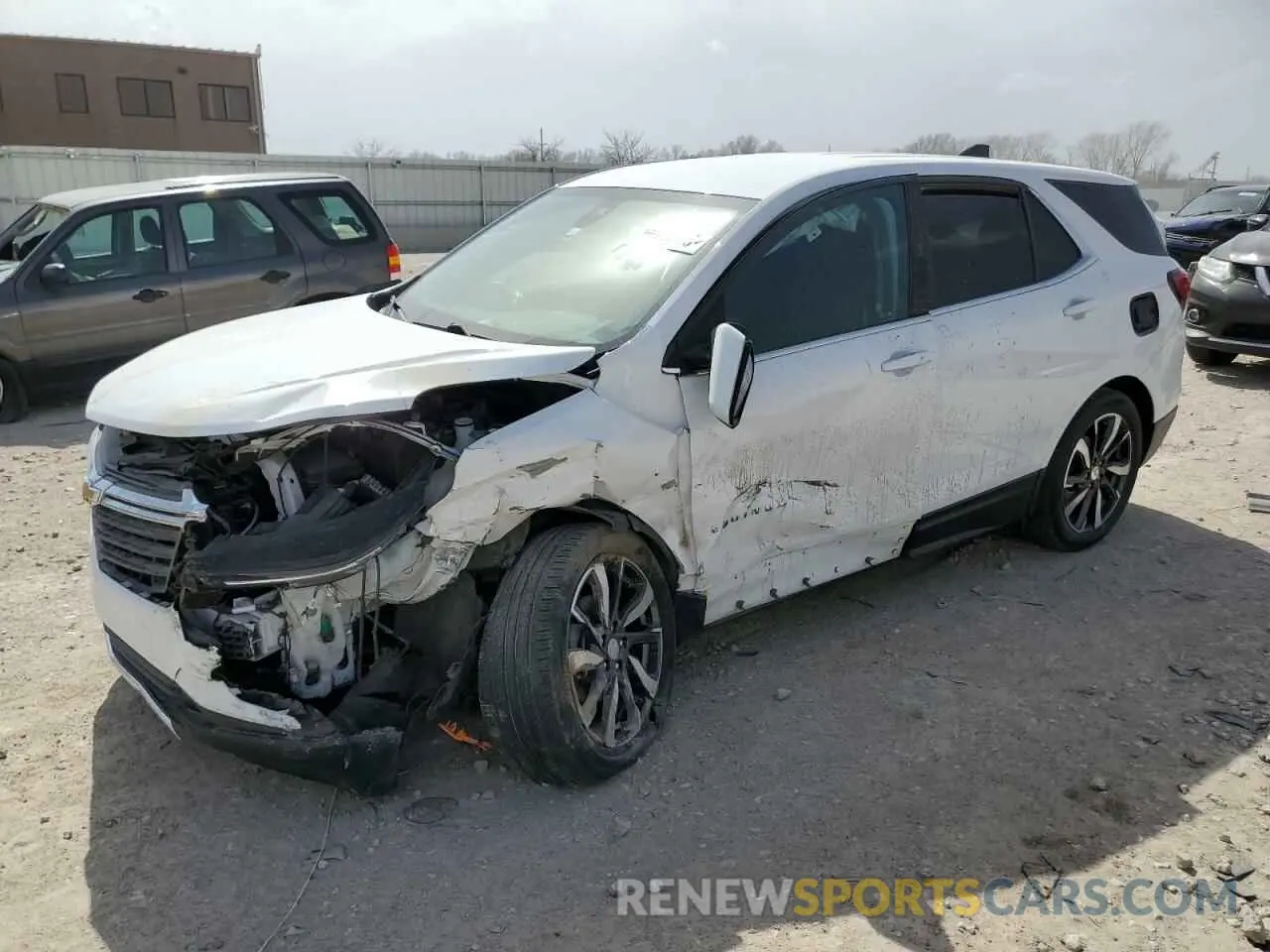 1 Photograph of a damaged car 3GNAXKEV8NL154716 CHEVROLET EQUINOX 2022