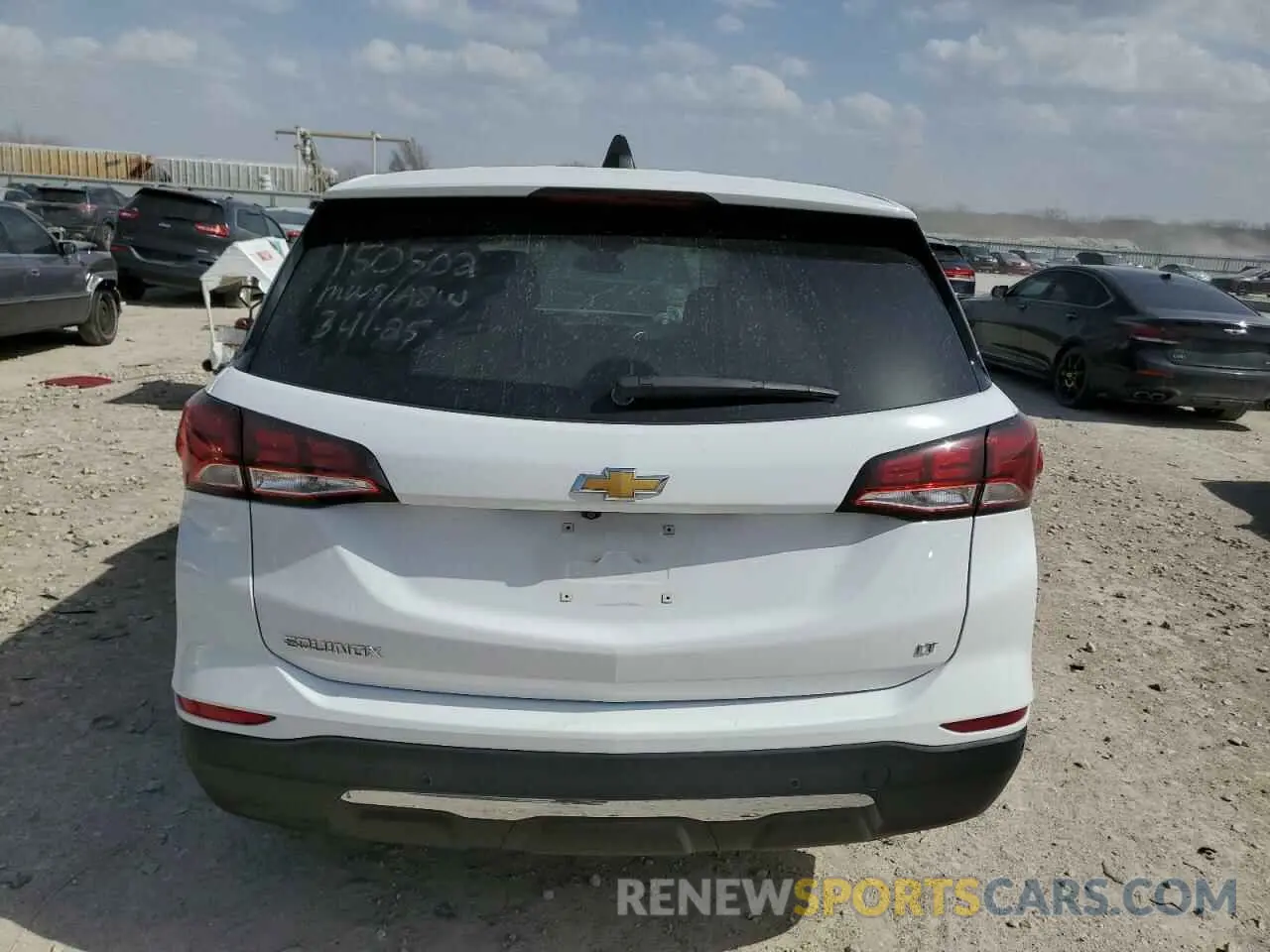 6 Photograph of a damaged car 3GNAXKEV8NL154716 CHEVROLET EQUINOX 2022