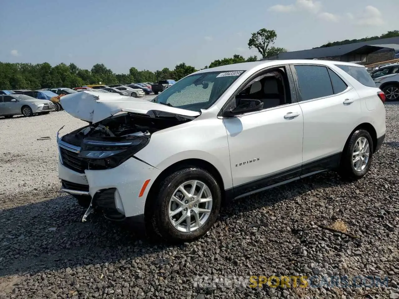 1 Photograph of a damaged car 3GNAXKEV8NL246585 CHEVROLET EQUINOX 2022