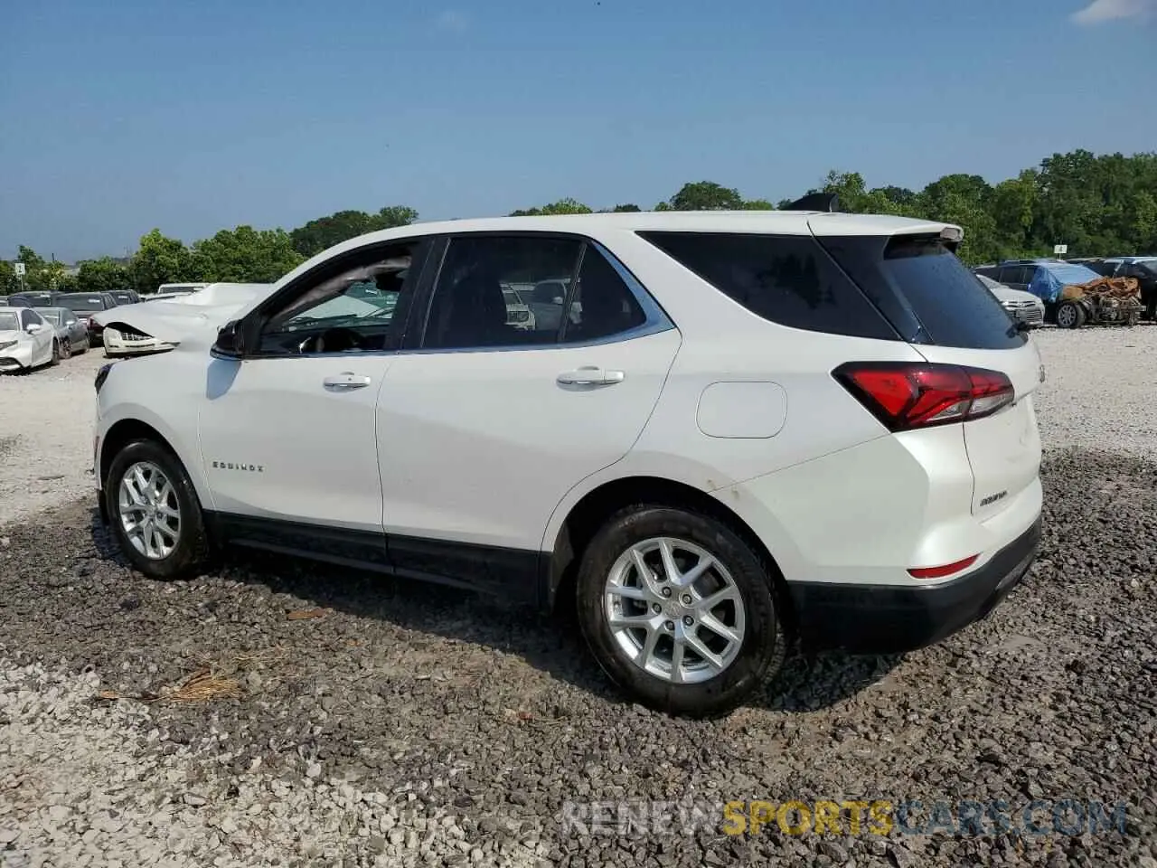 2 Photograph of a damaged car 3GNAXKEV8NL246585 CHEVROLET EQUINOX 2022
